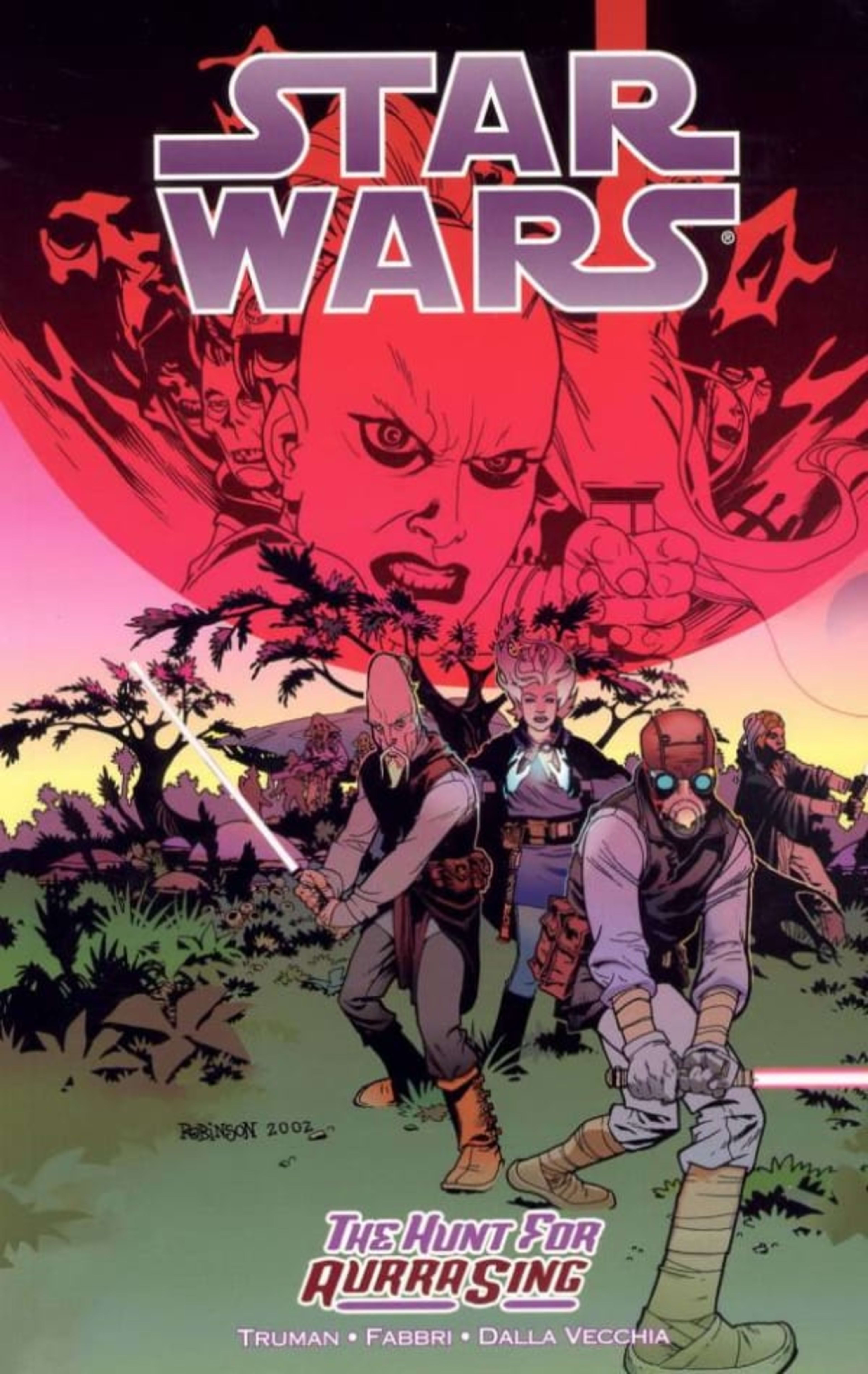 Star Wars: The Hunt for Aurra Sing cover — © Dark Horse Comics
