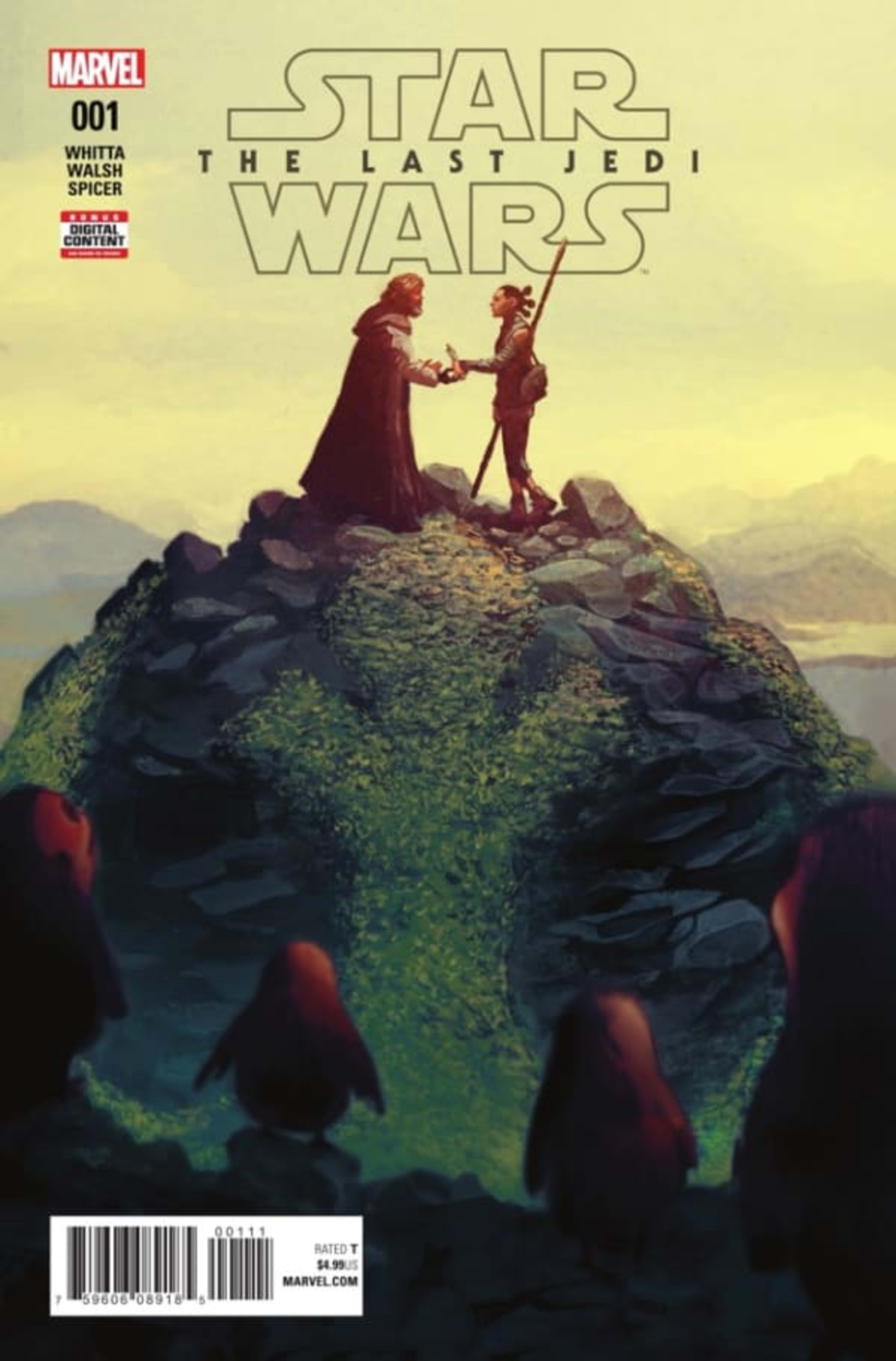 Star Wars: The Last Jedi Adaptation cover — © Marvel