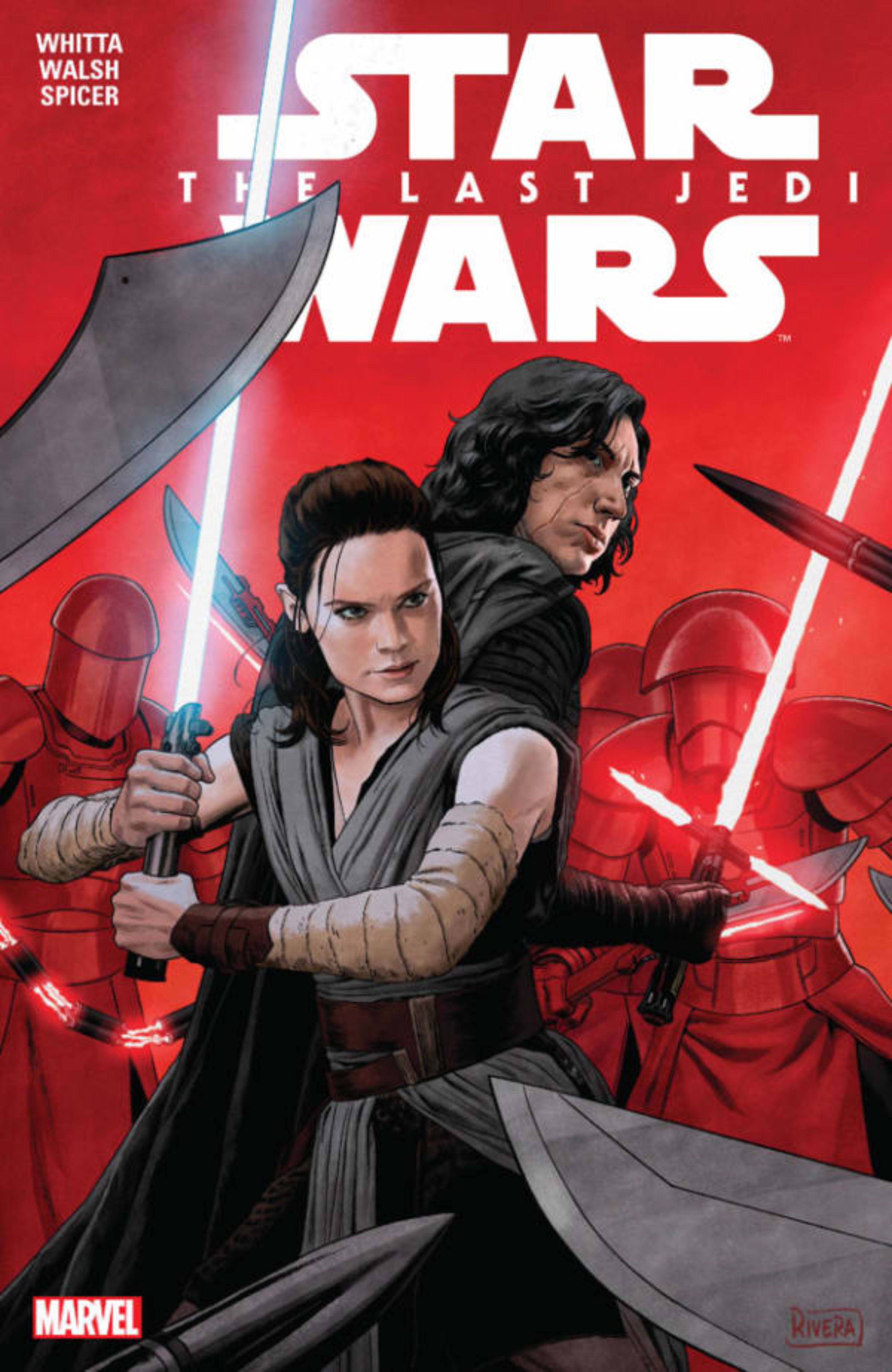 Star Wars: The Last Jedi Adaptation cover — © Marvel