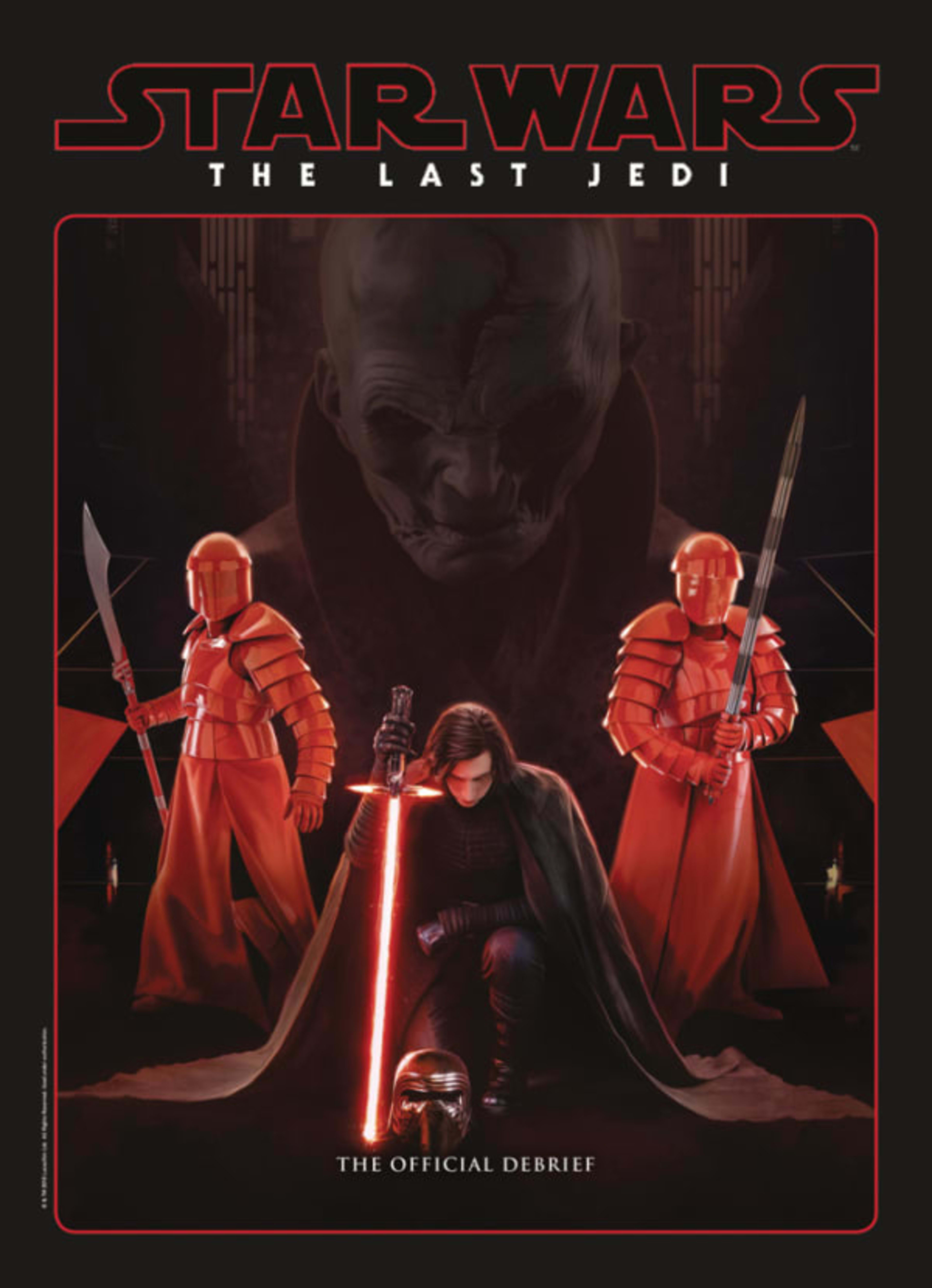 Star Wars: The Last Jedi Interview: The Official Debrief cover — © Titan Comics