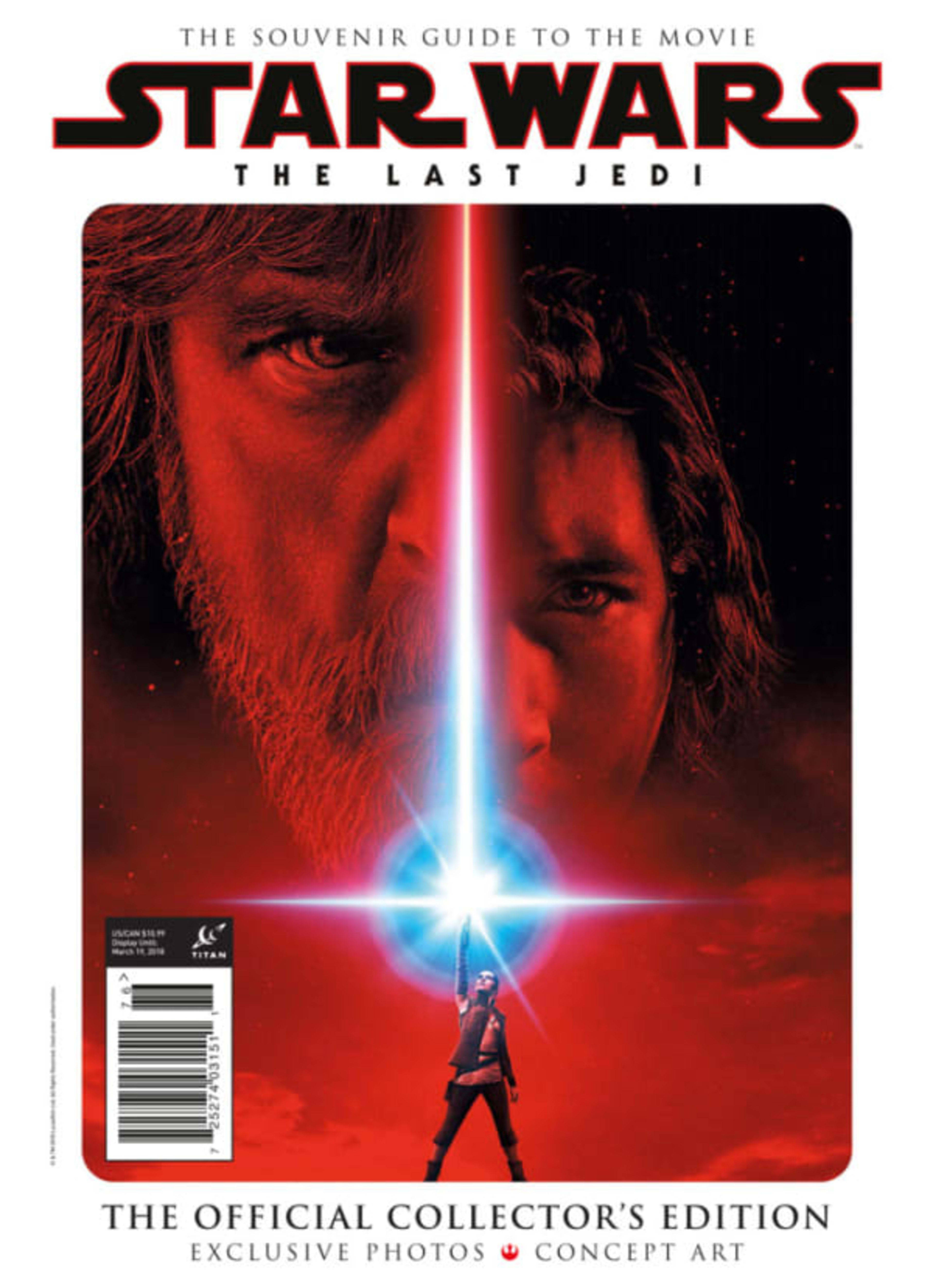 Star Wars: The Last Jedi: The Official Collector's Edition cover — © Titan Comics