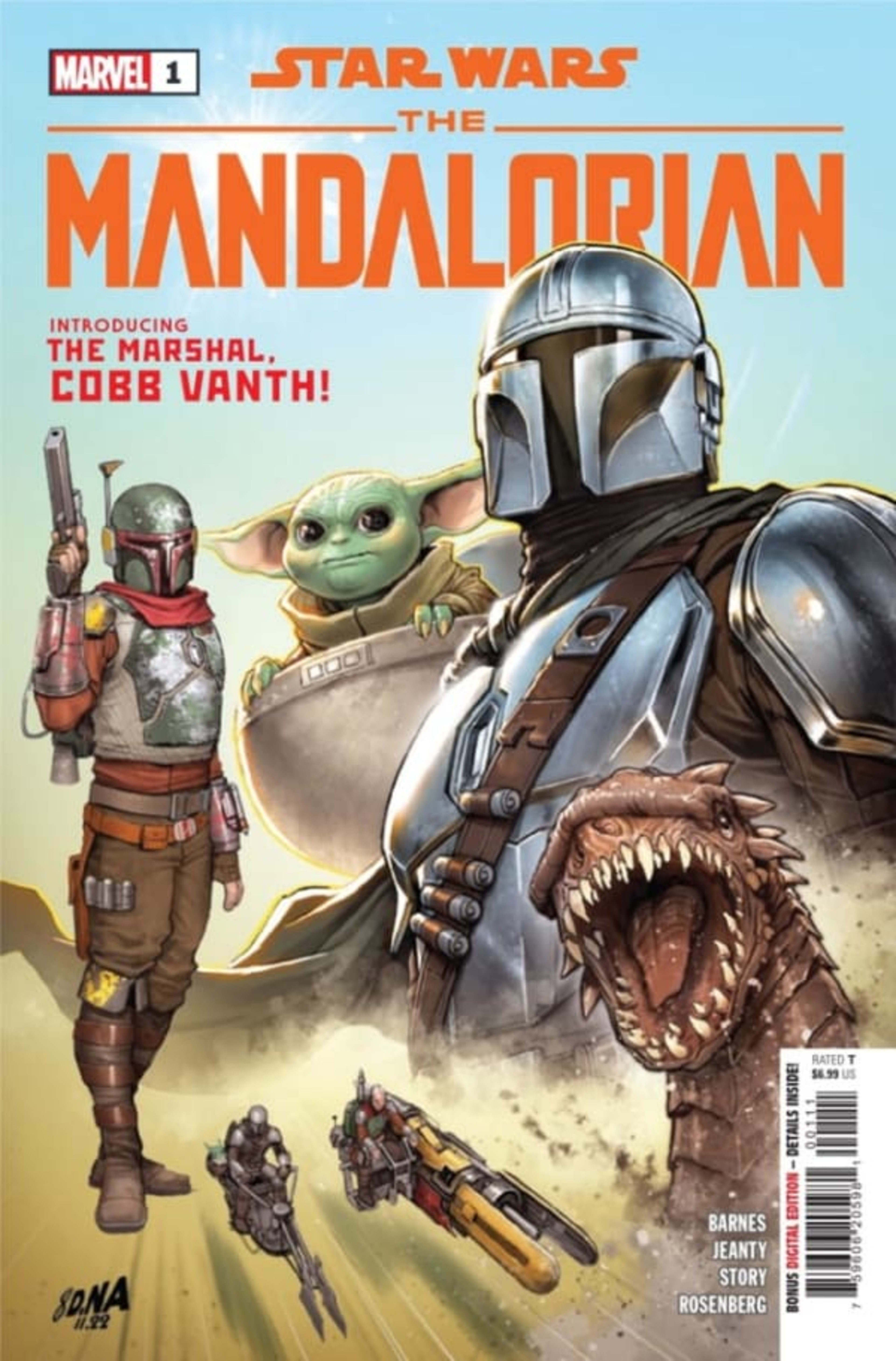 Star Wars: The Mandalorian  cover — © Marvel