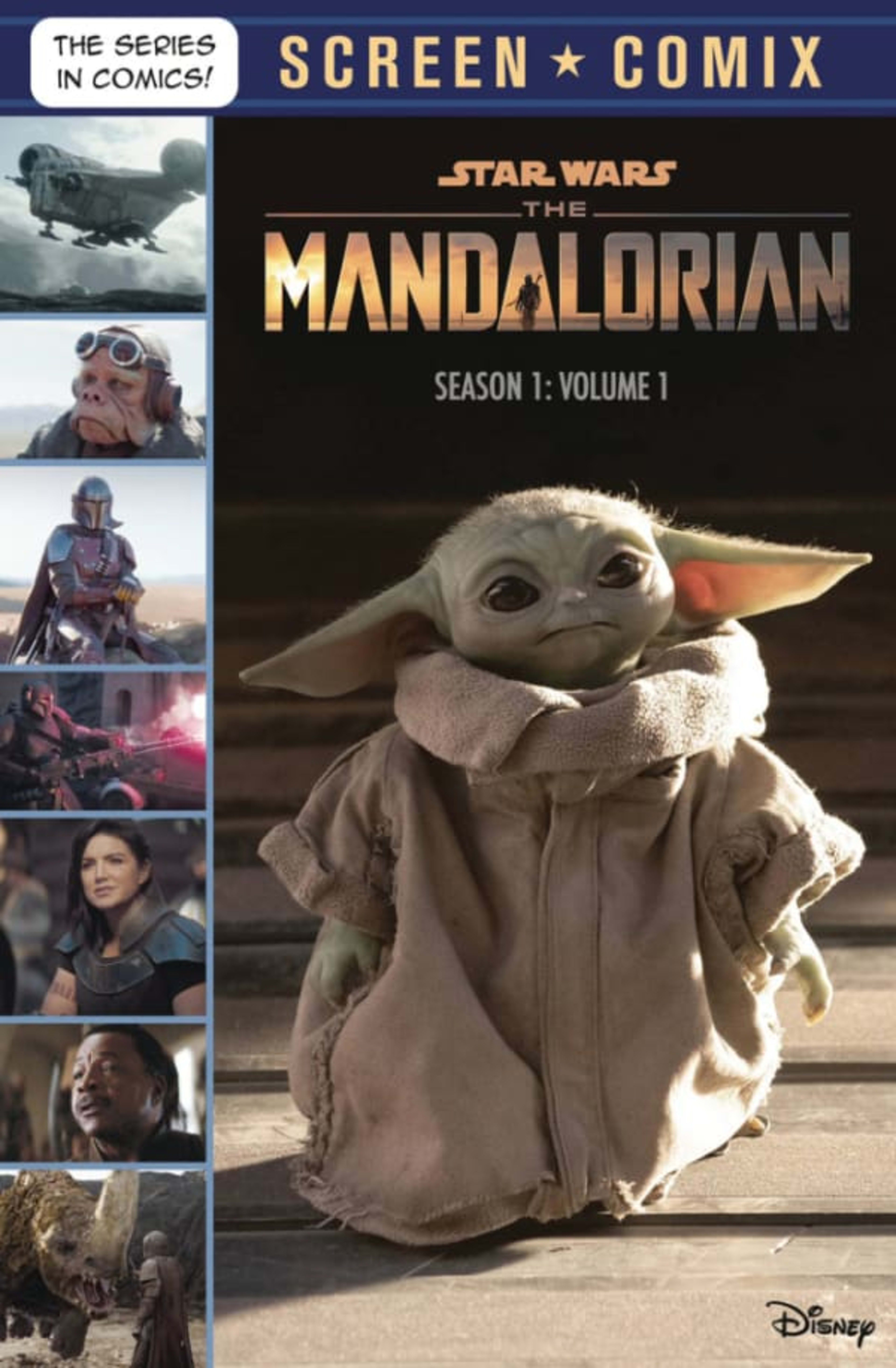 Star Wars: The Mandalorian Screen Comix cover — © Random House