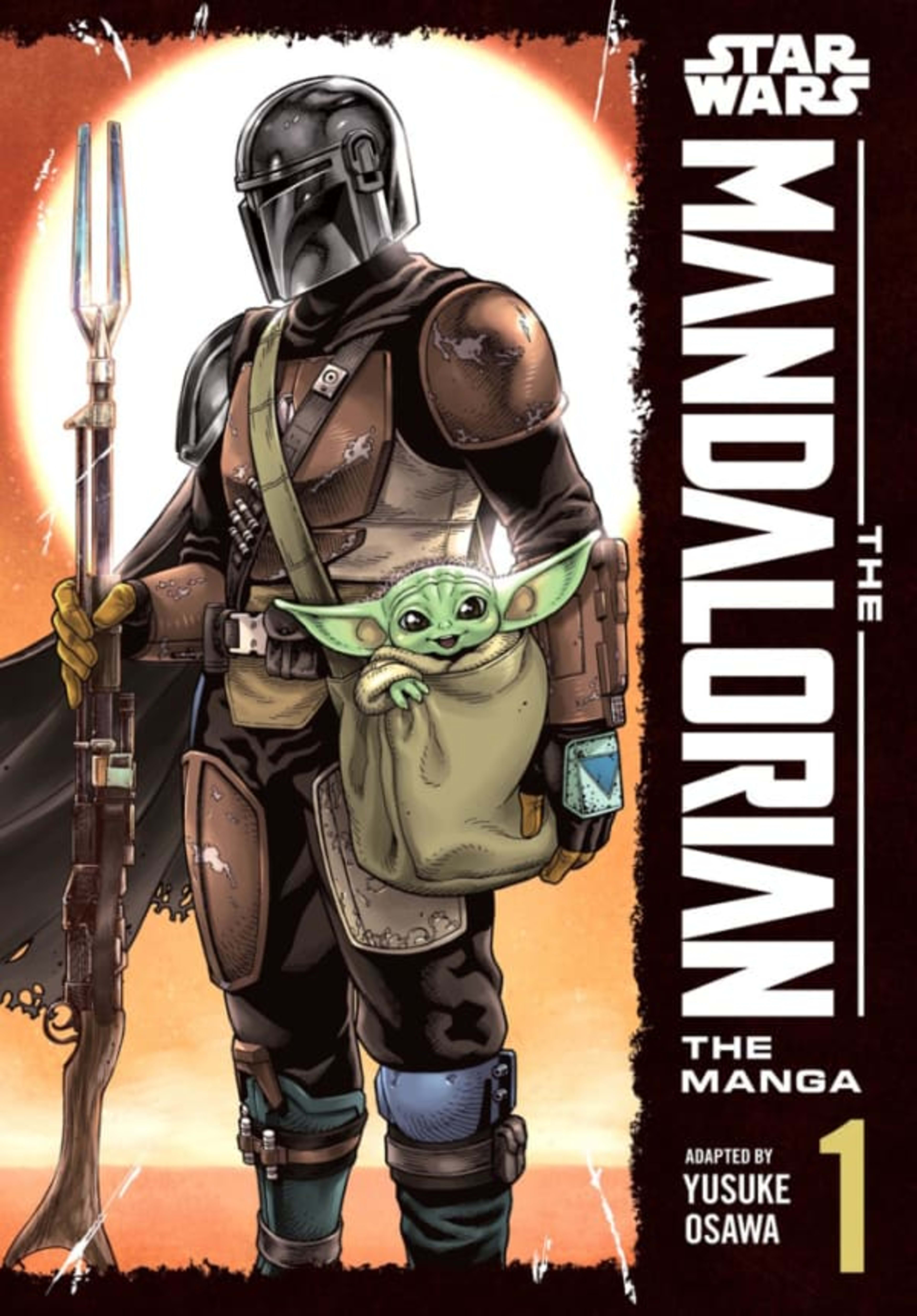 Star Wars: The Mandalorian: The Manga cover — © Viz