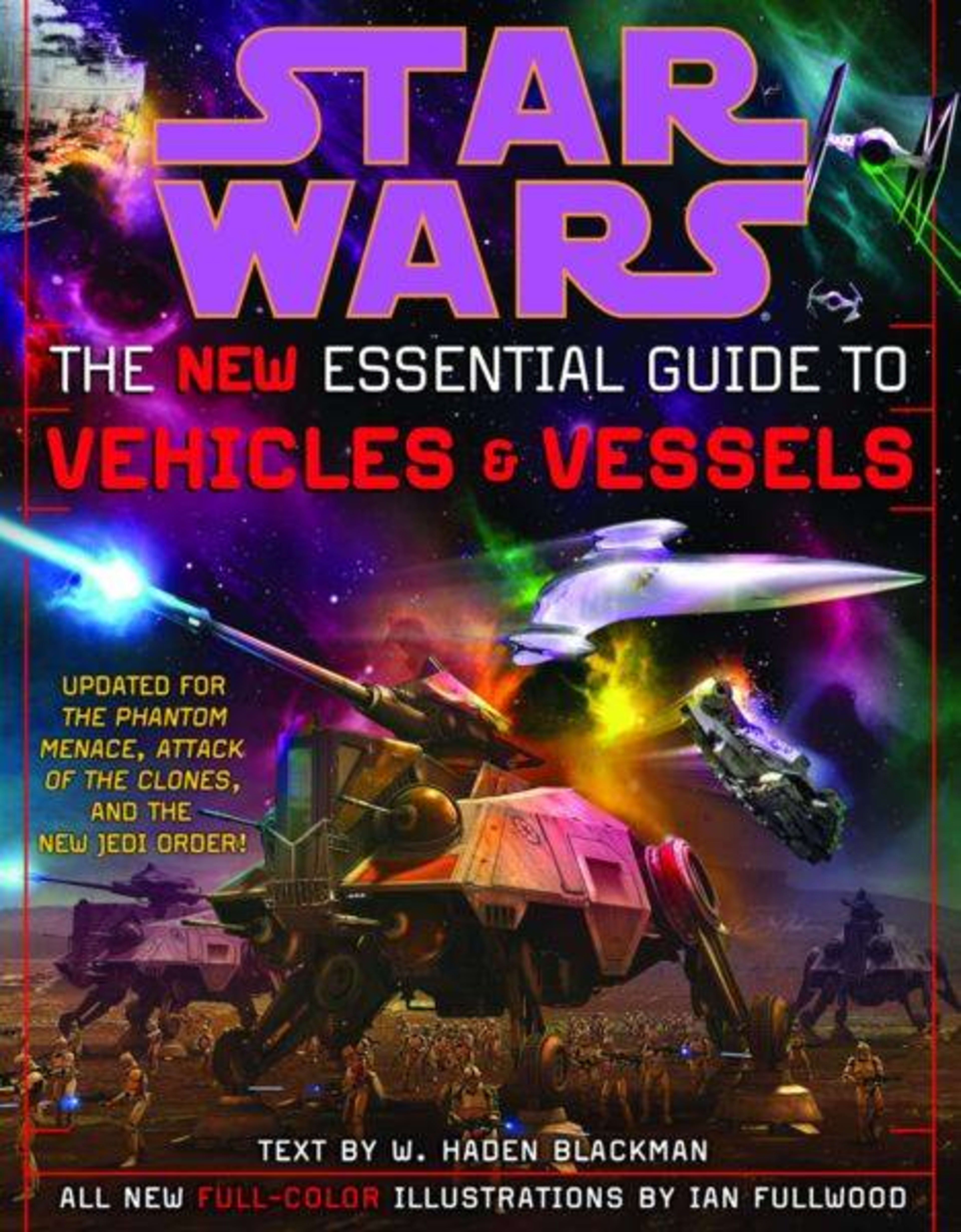 Star Wars: The New Essential Guide to Vehicles and Vessels cover — © Random House