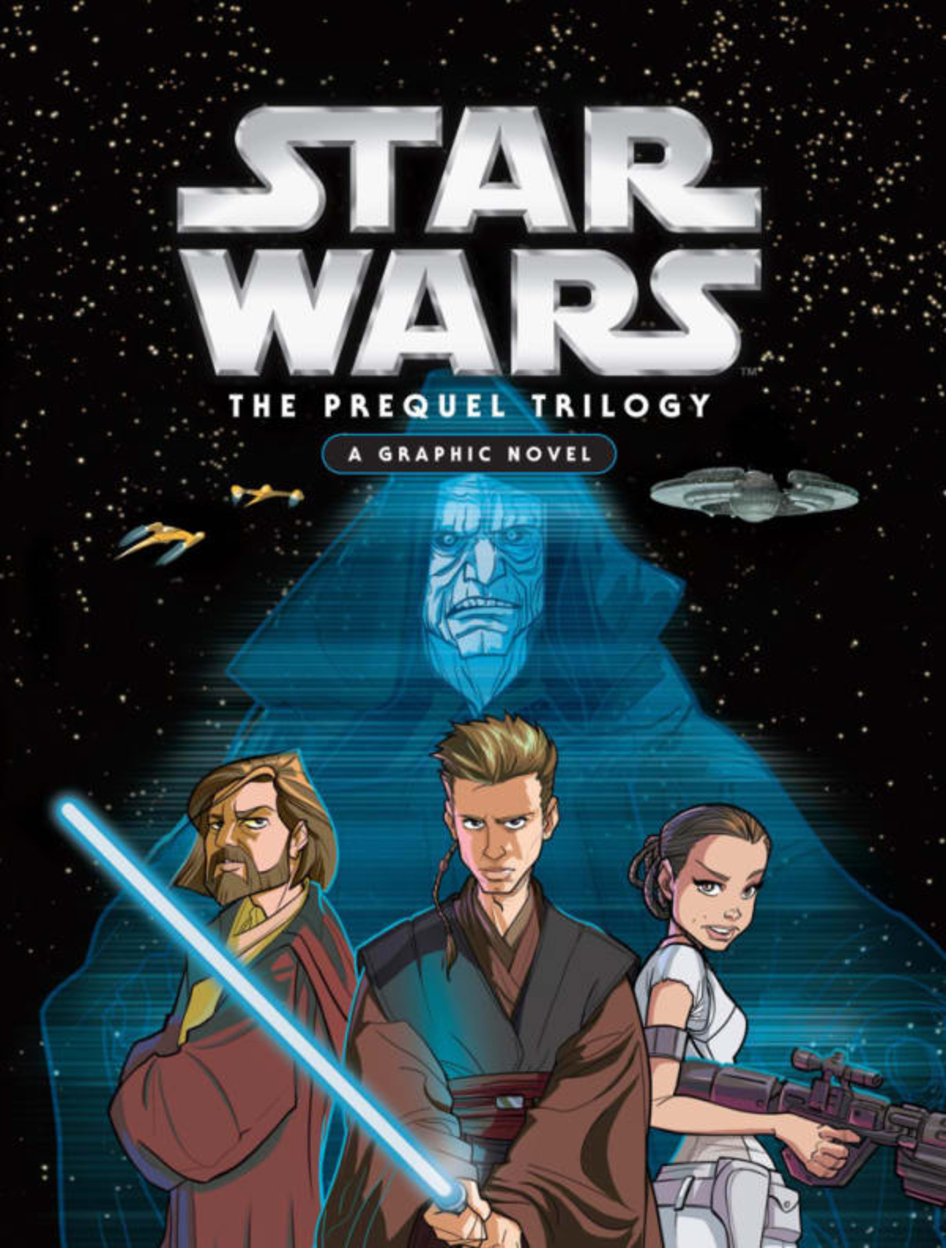 Star Wars: The Prequel Trilogy: A Graphic Novel cover — © Disney