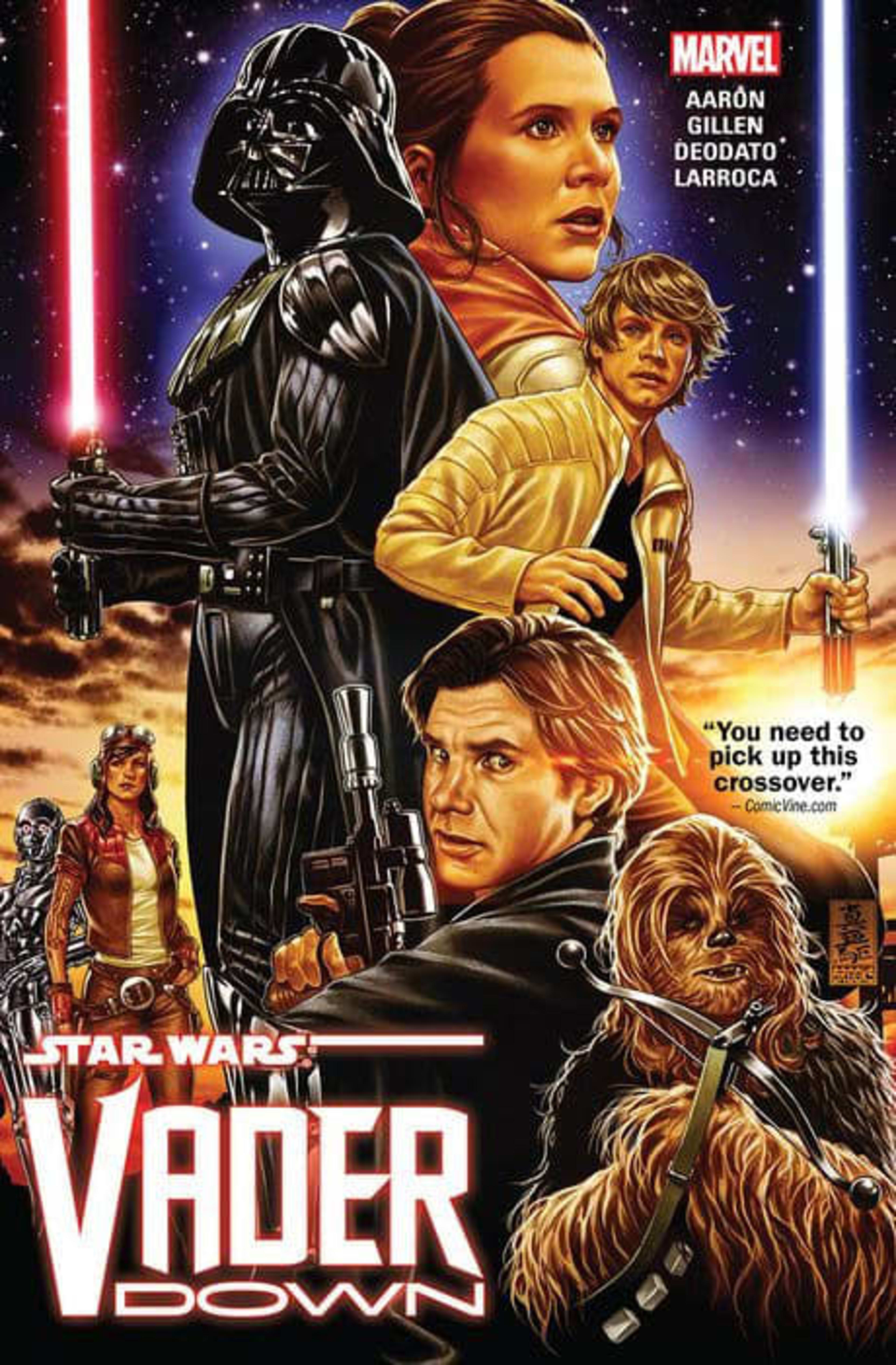 Star Wars: Vader Down cover — © Marvel