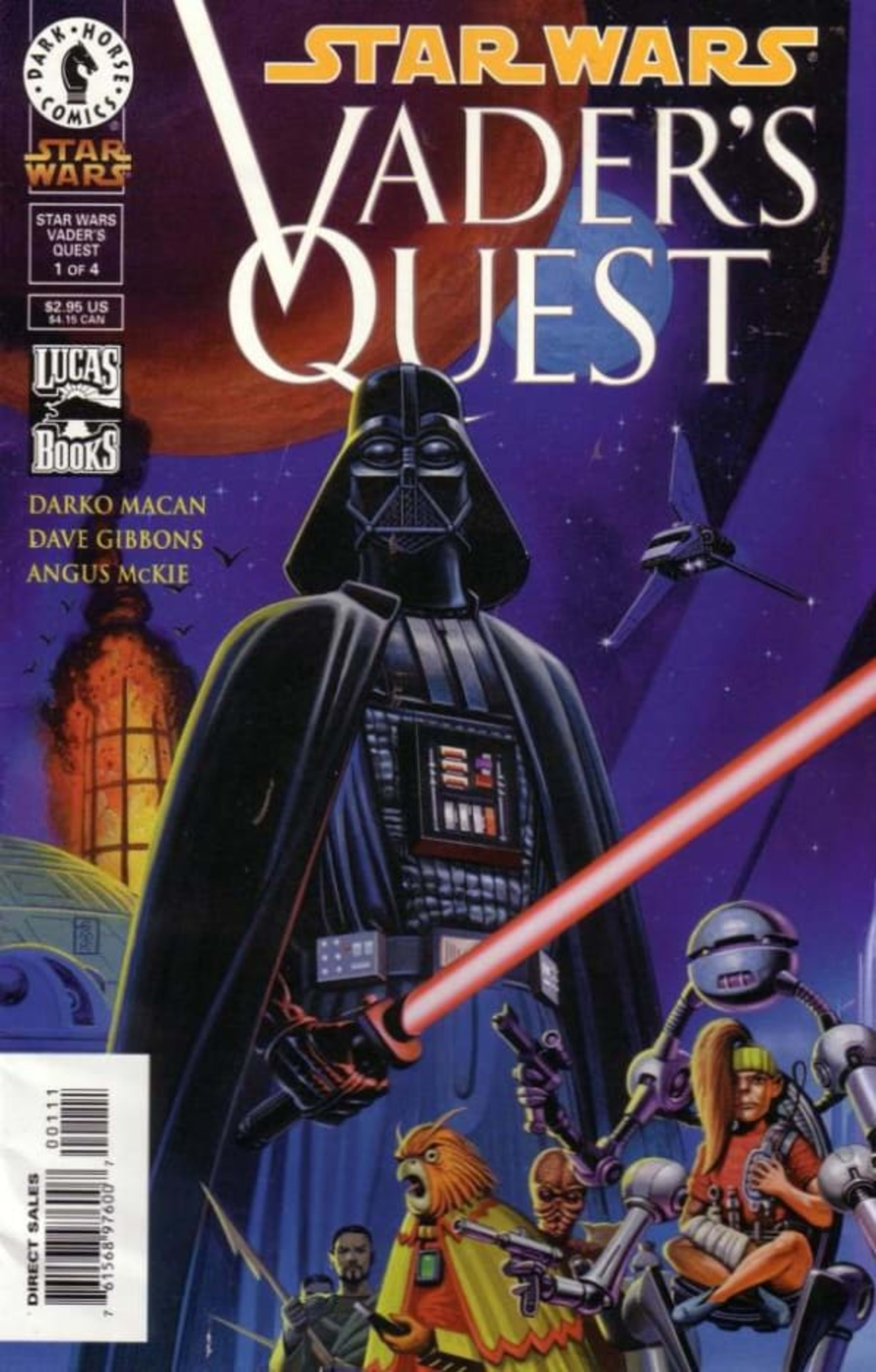 Star Wars: Vader's Quest cover — © Dark Horse Comics