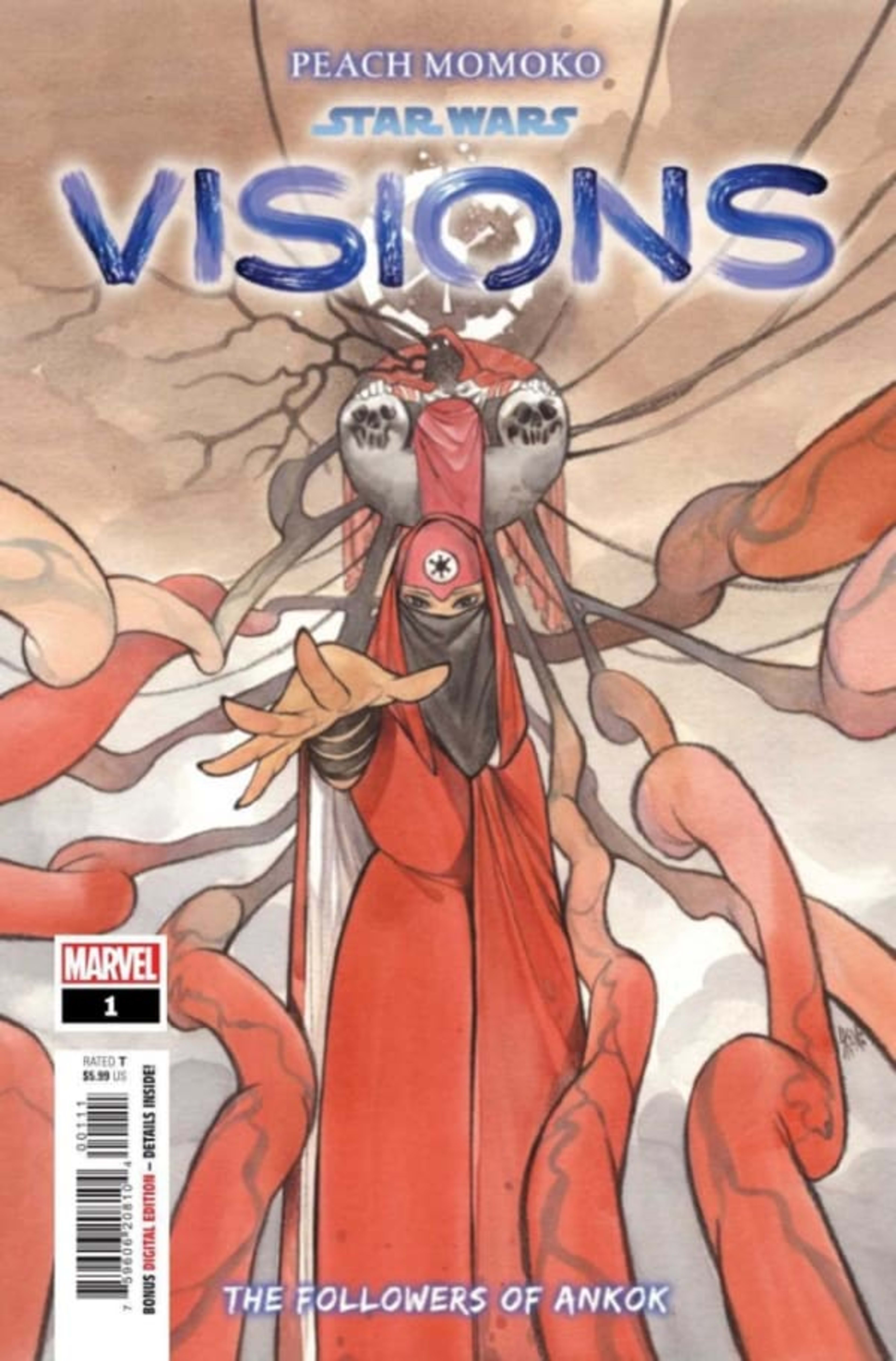 Star Wars: Visions - Peach Momoko (WDC) cover — © Marvel