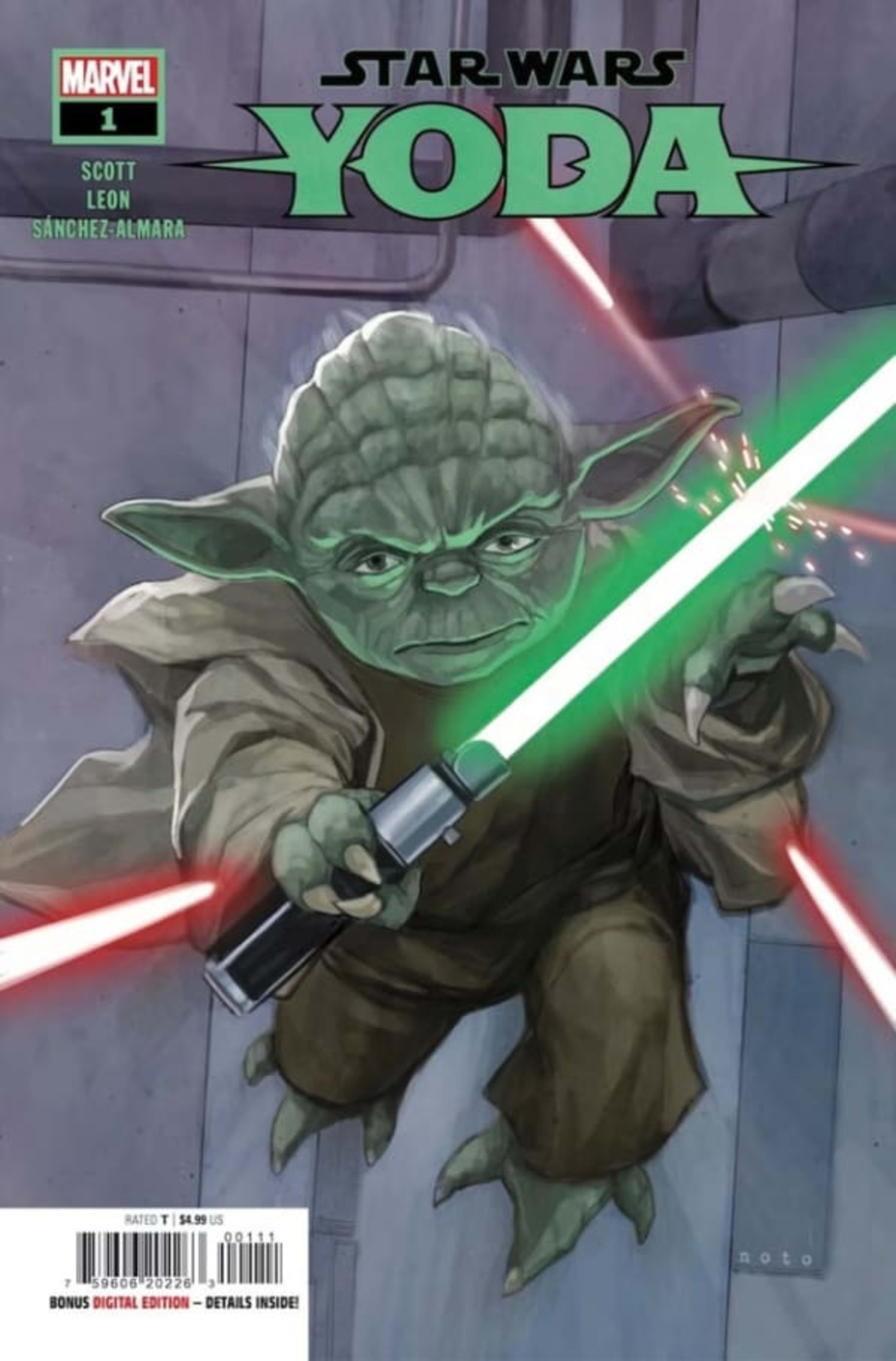 Star Wars: Yoda cover — © Marvel