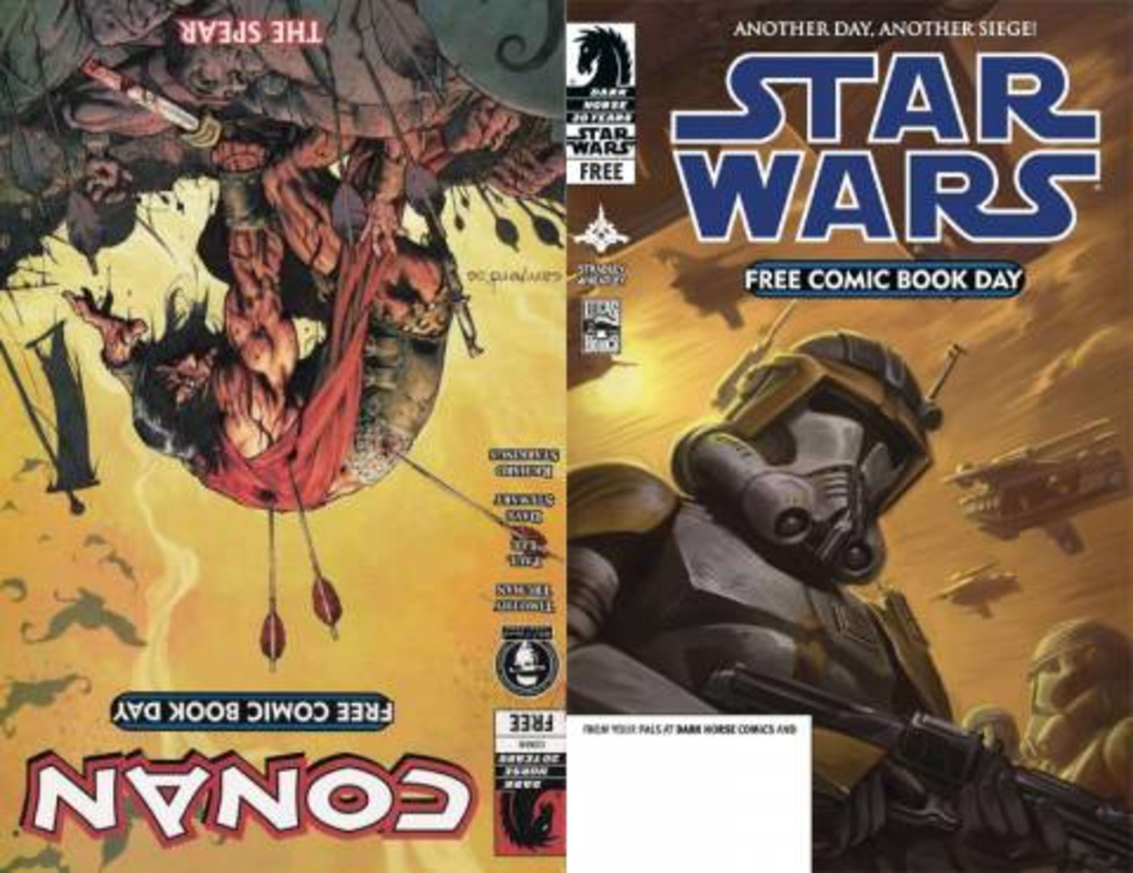 Star Wars/Conan - Free Comic Book Day 2006 Special cover — © Dark Horse Comics