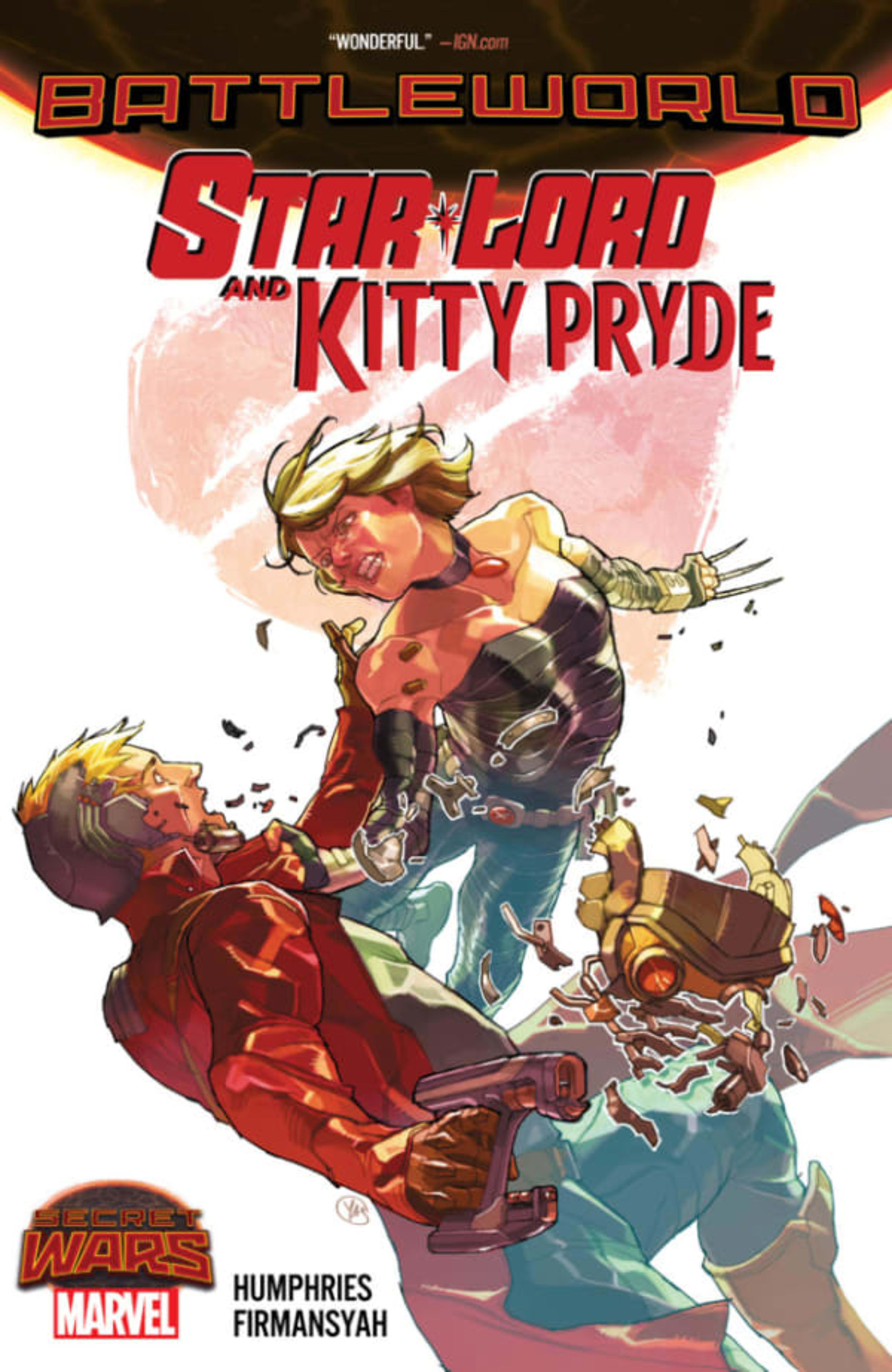 Star-Lord and Kitty Pryde: Battleworld cover — © Marvel