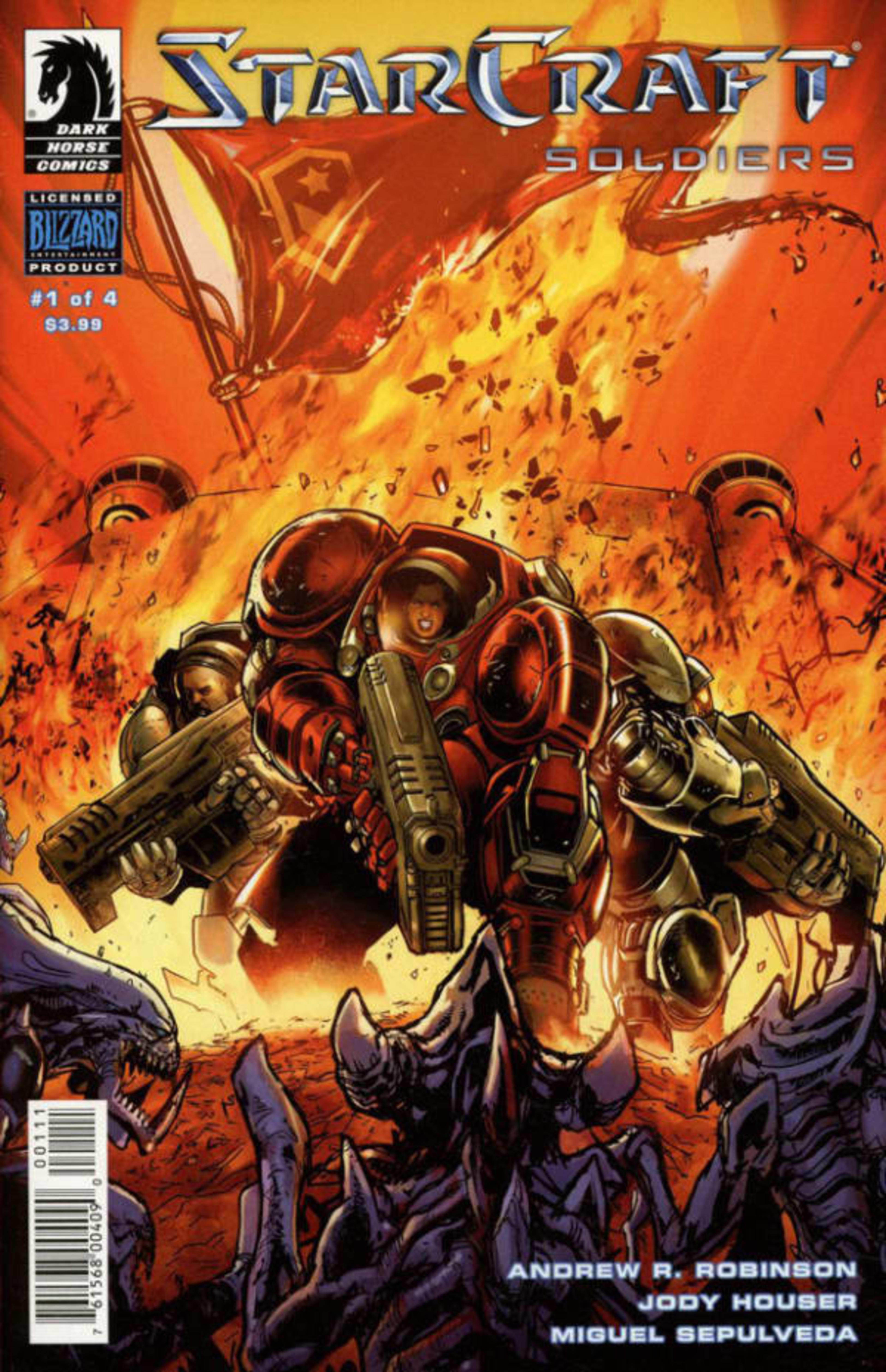 StarCraft: Soldiers cover — © Dark Horse Comics