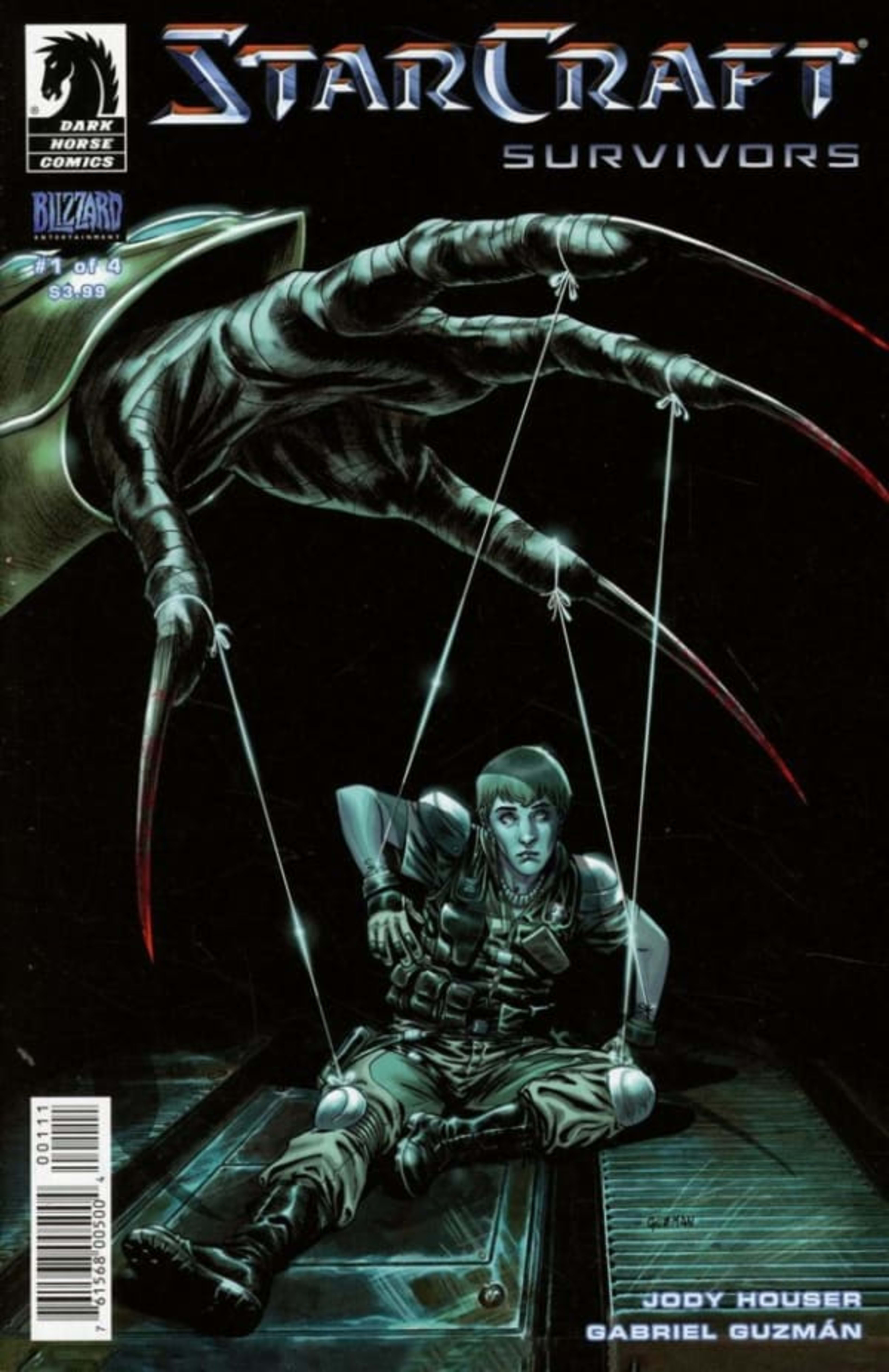 StarCraft: Survivors cover — © Dark Horse Comics