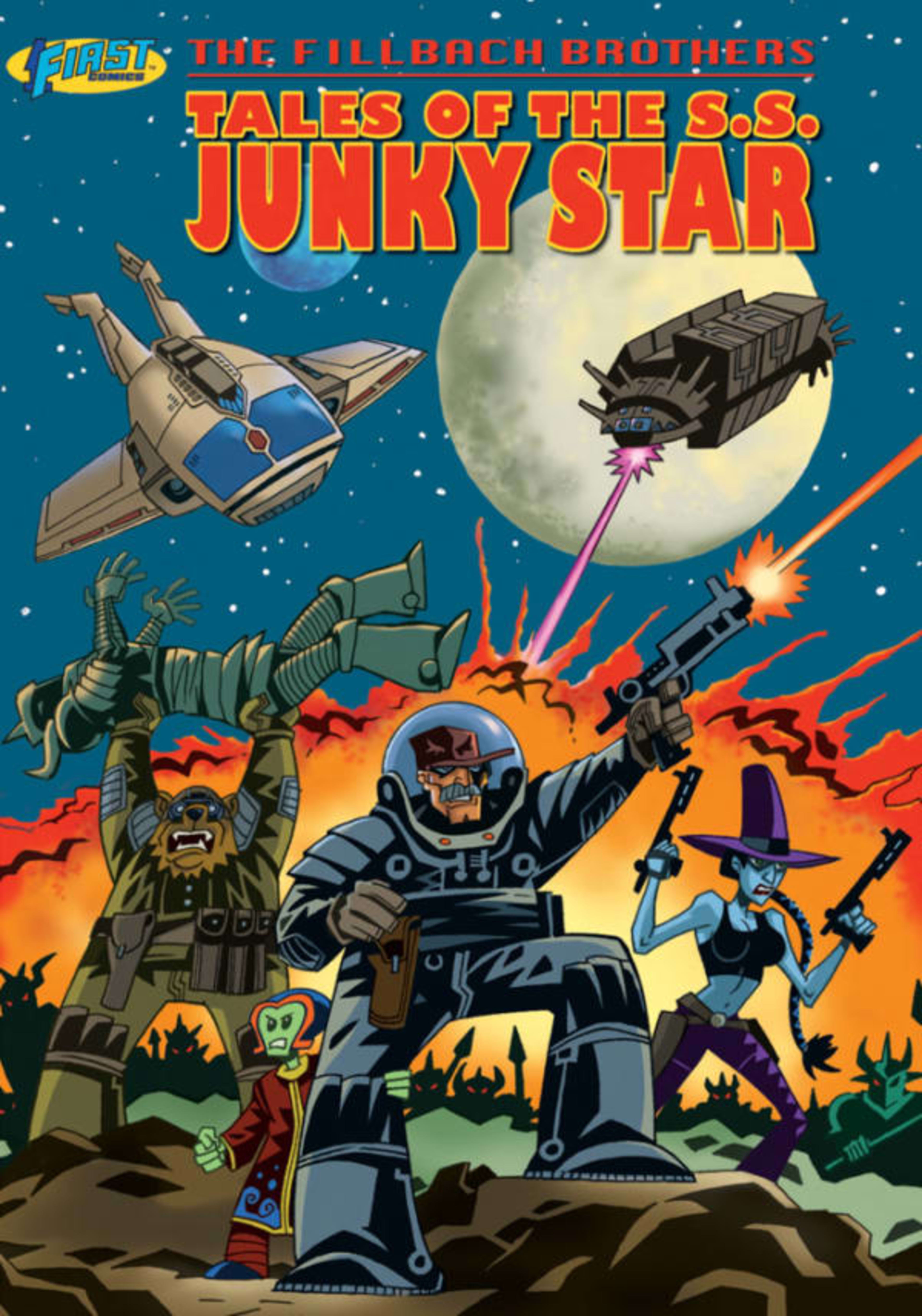 Tales of the S.S. Junky Star cover — © 1First Comics