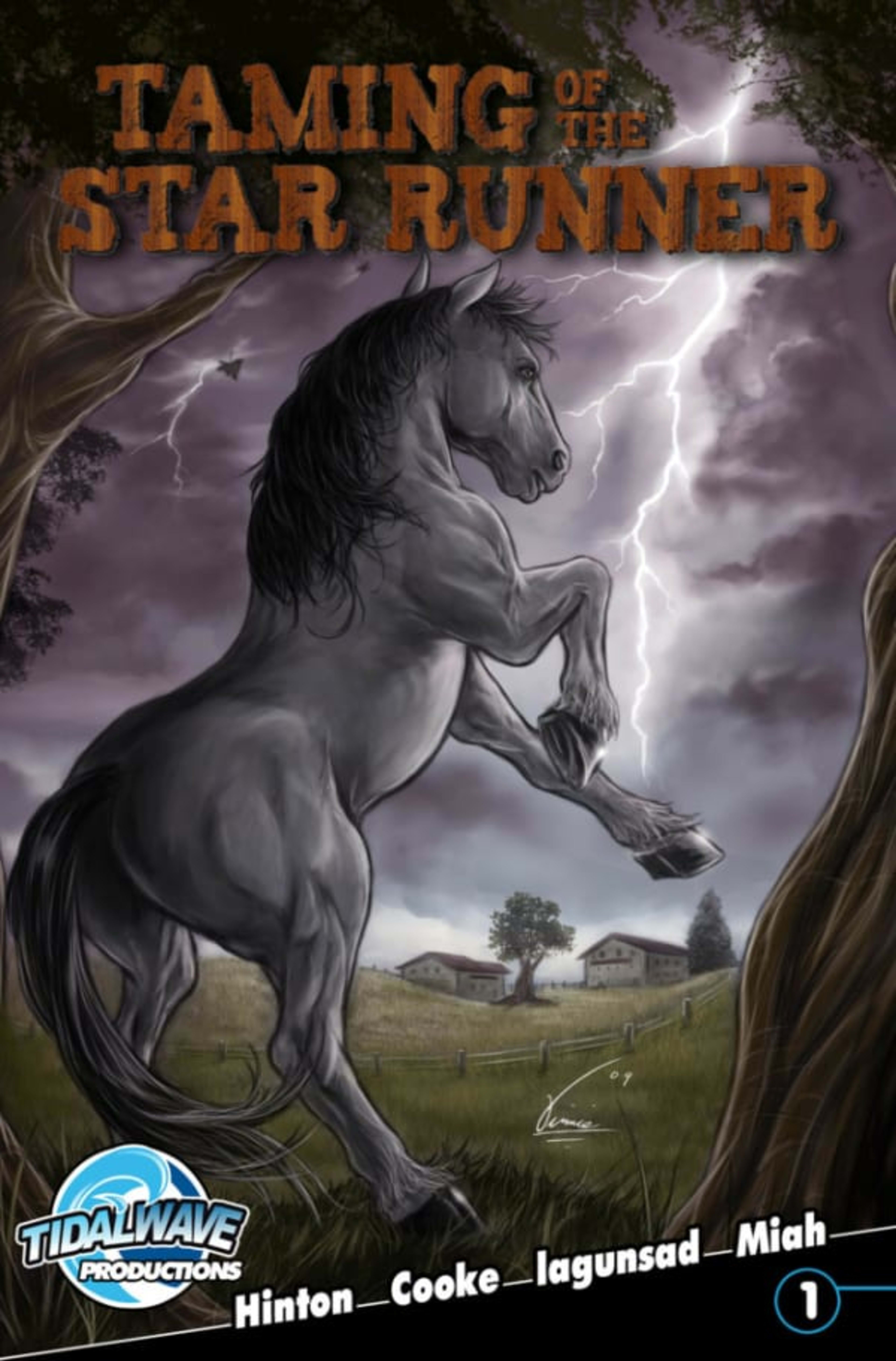 Taming of the Star Runner cover — © TidalWave Productions