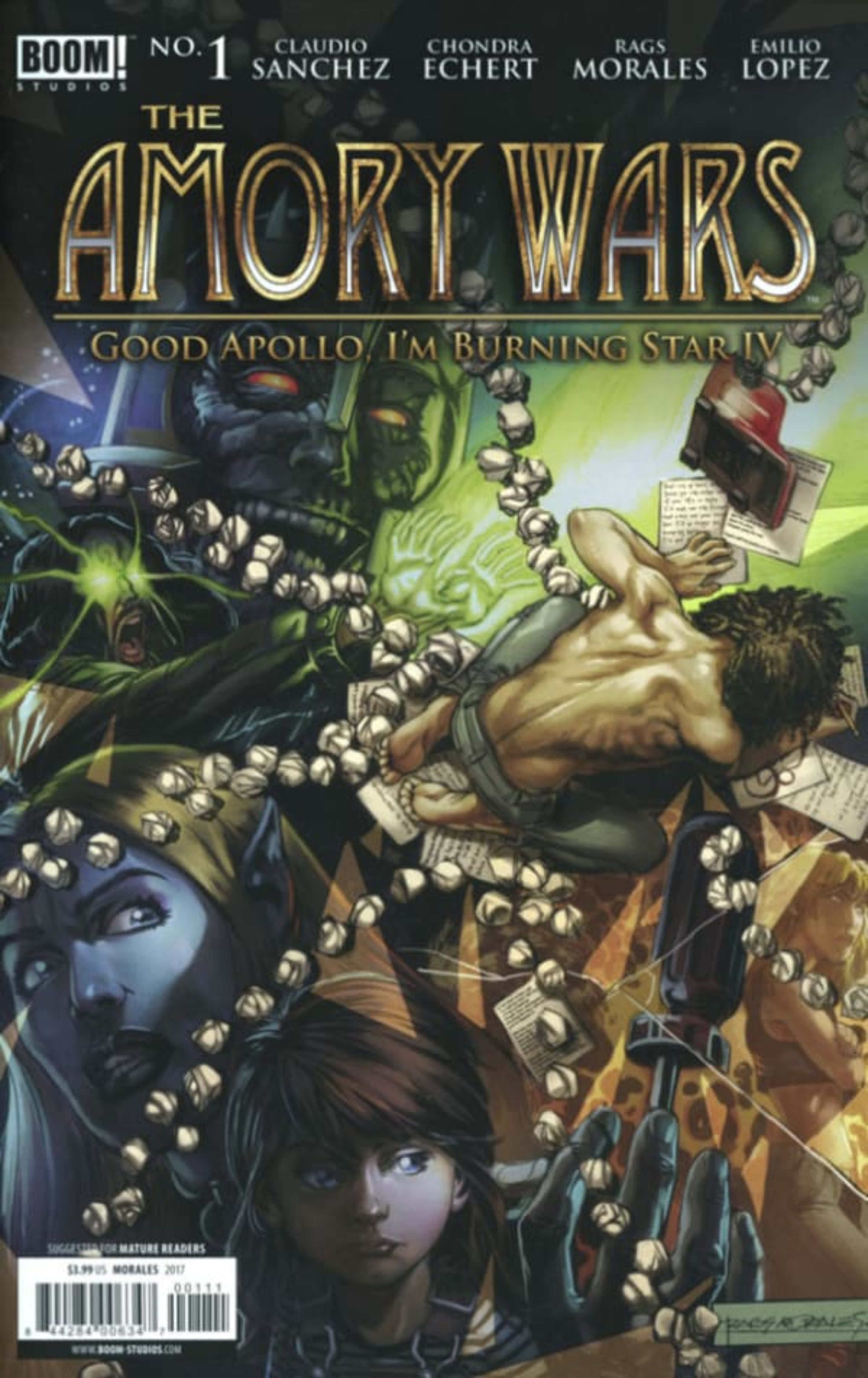 The Amory Wars: Good Apollo, I'm Burning Star IV cover — © Boom! Studios