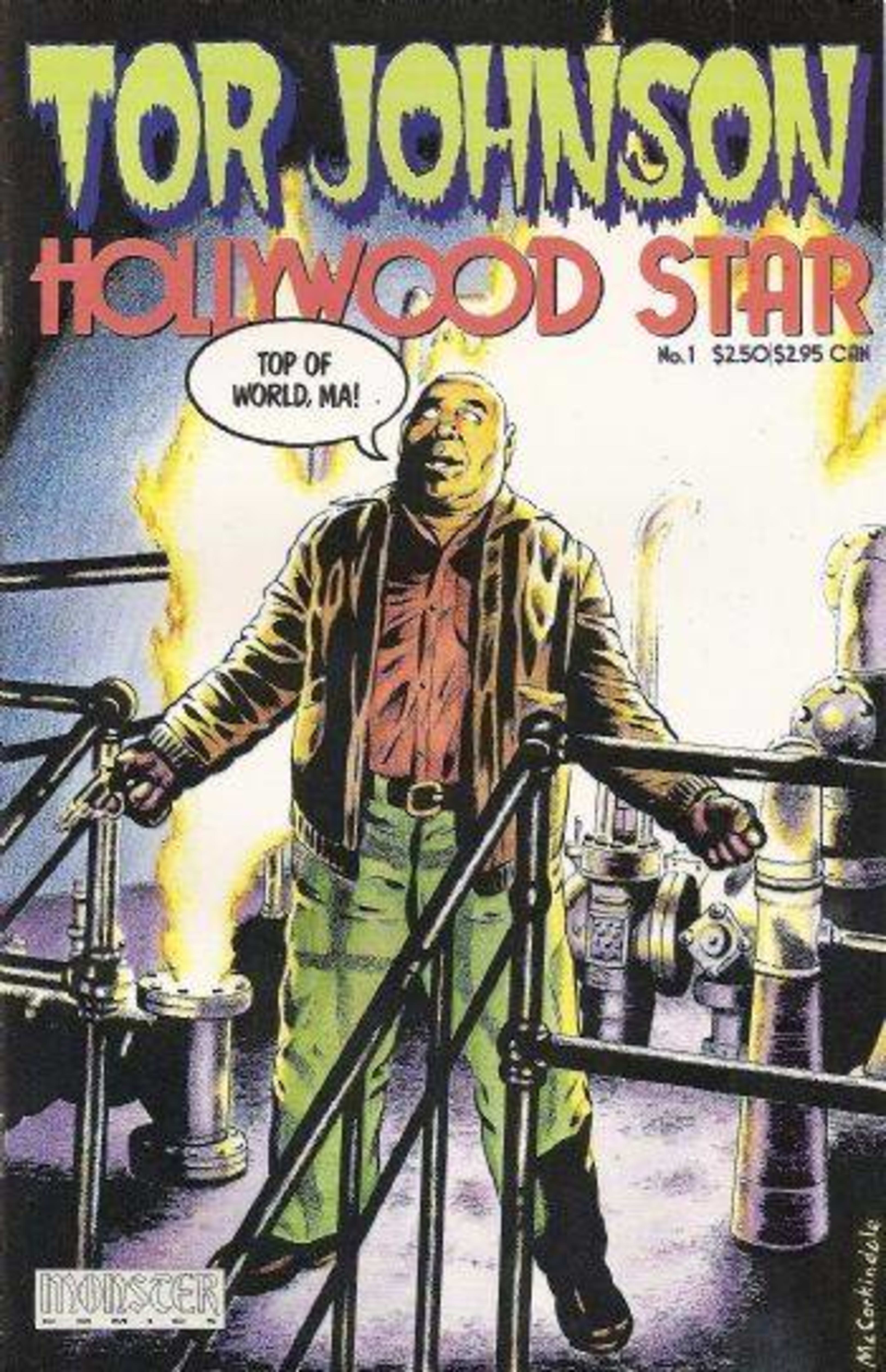 Tor Johnson: Hollywood Star cover — © Fantagraphics