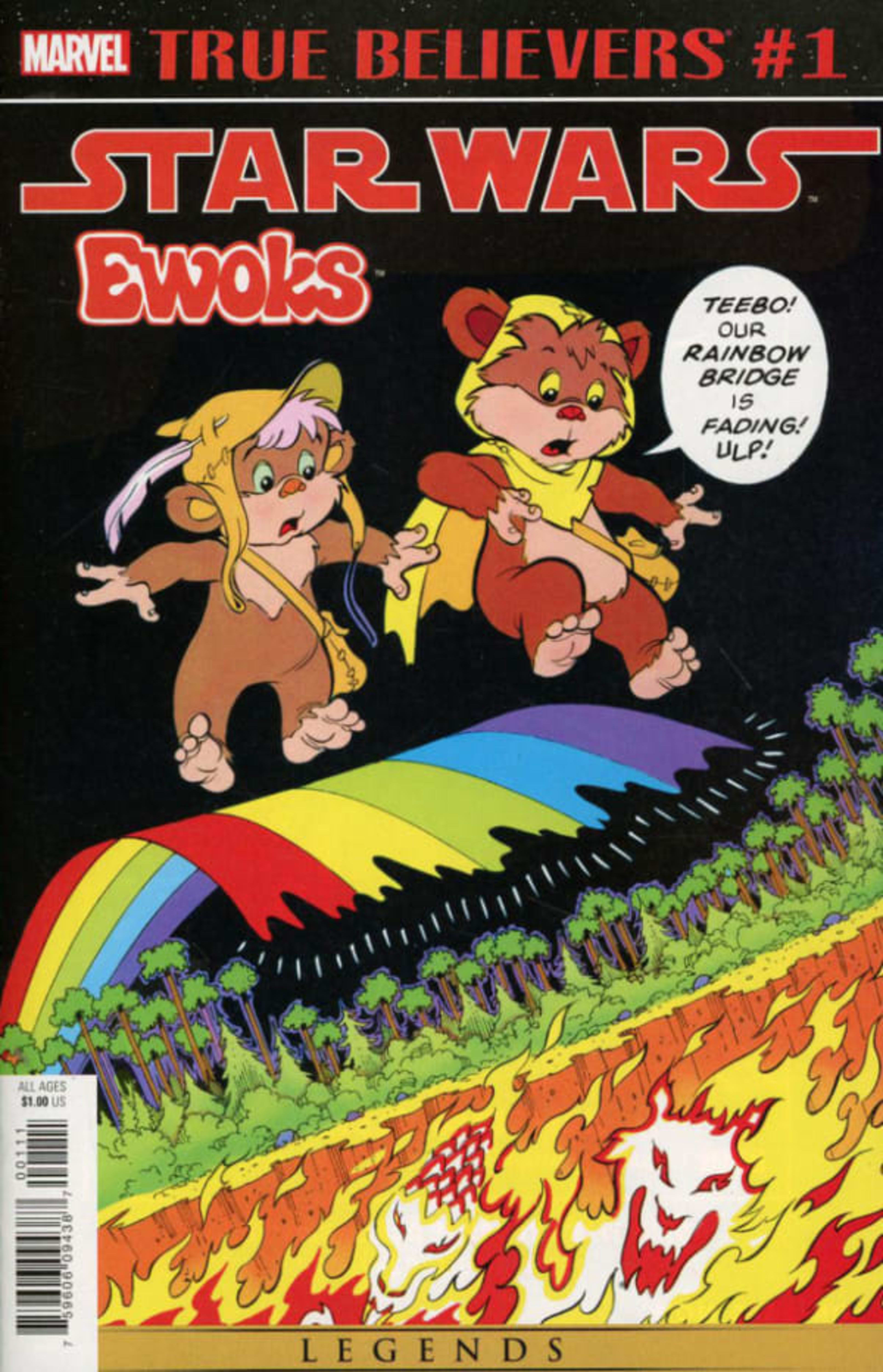 True Believers: Star Wars: Ewoks cover — © Marvel