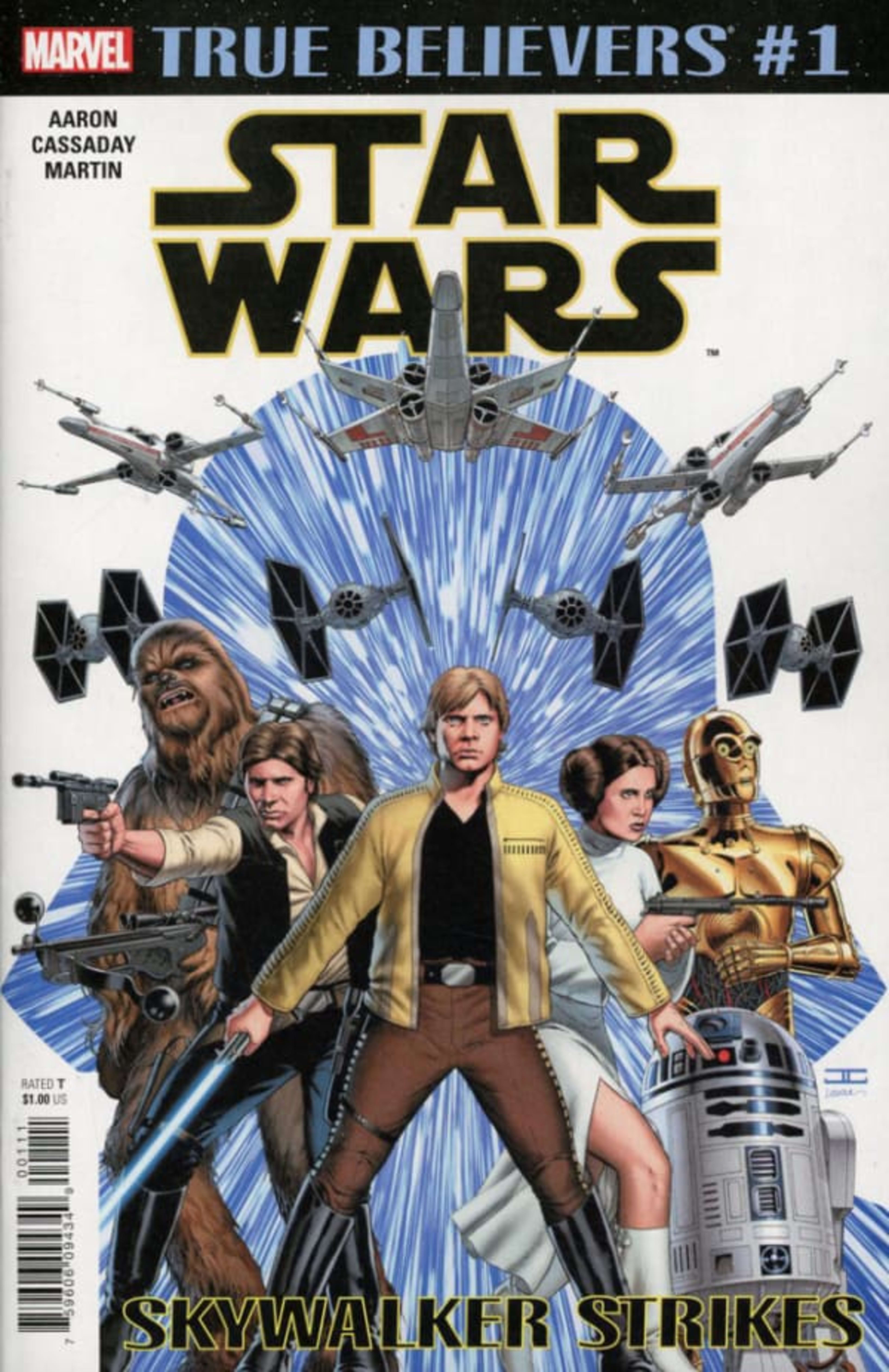 True Believers: Star Wars: Skywalker Strikes cover — © Marvel