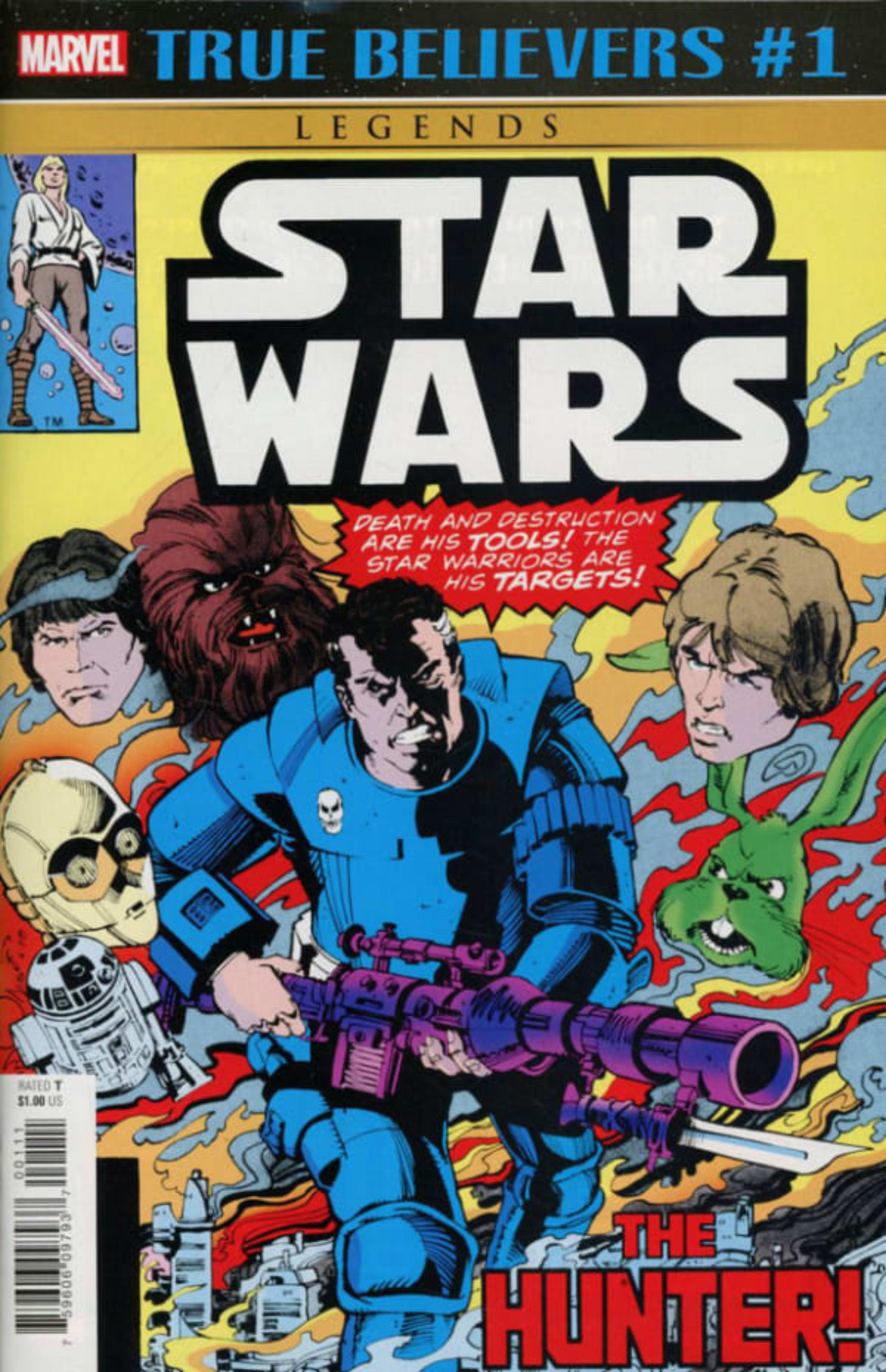 True Believers: Star Wars: The Hunter! cover — © Marvel