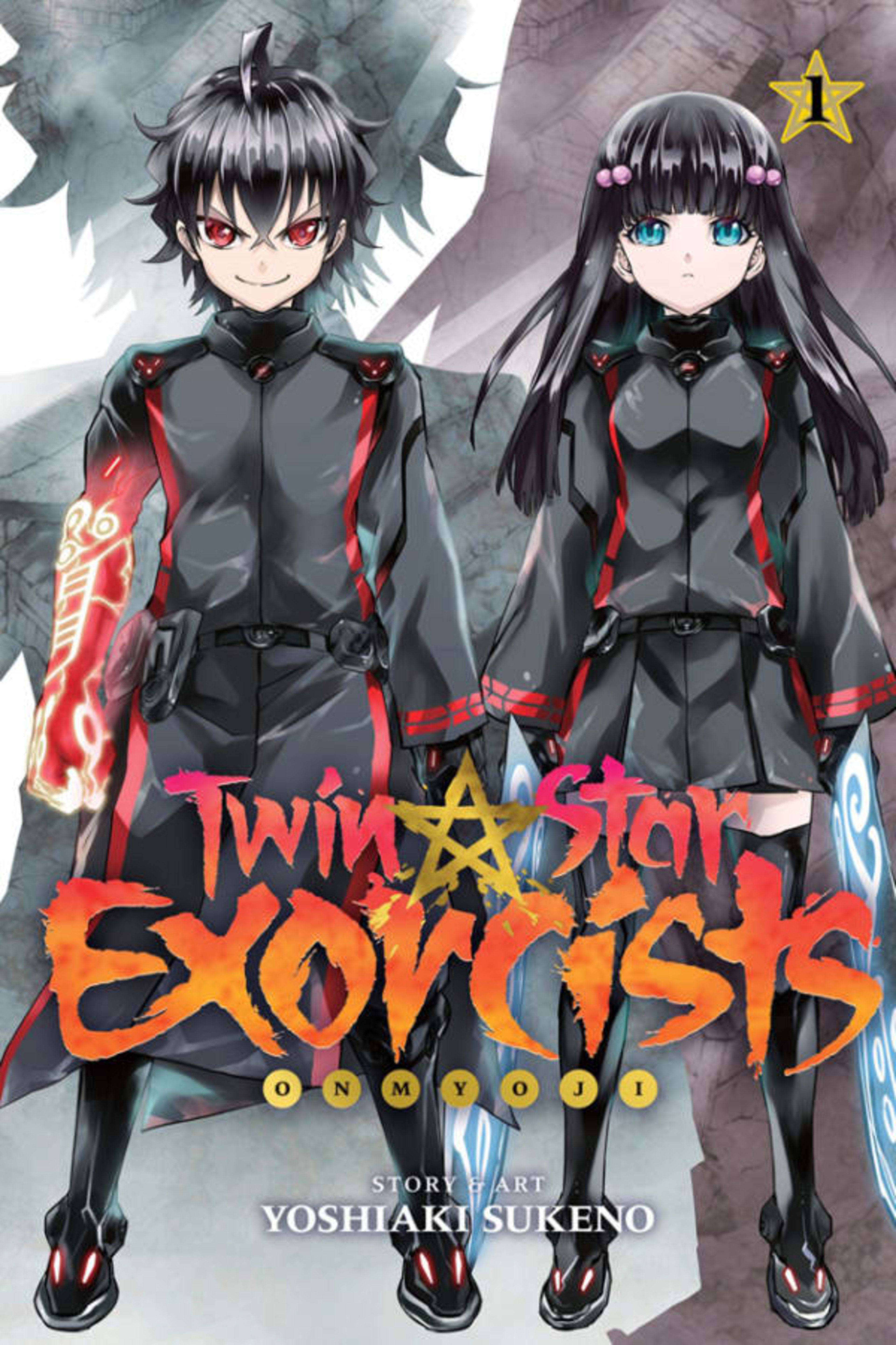 Twin Star Exorcists cover — © Viz