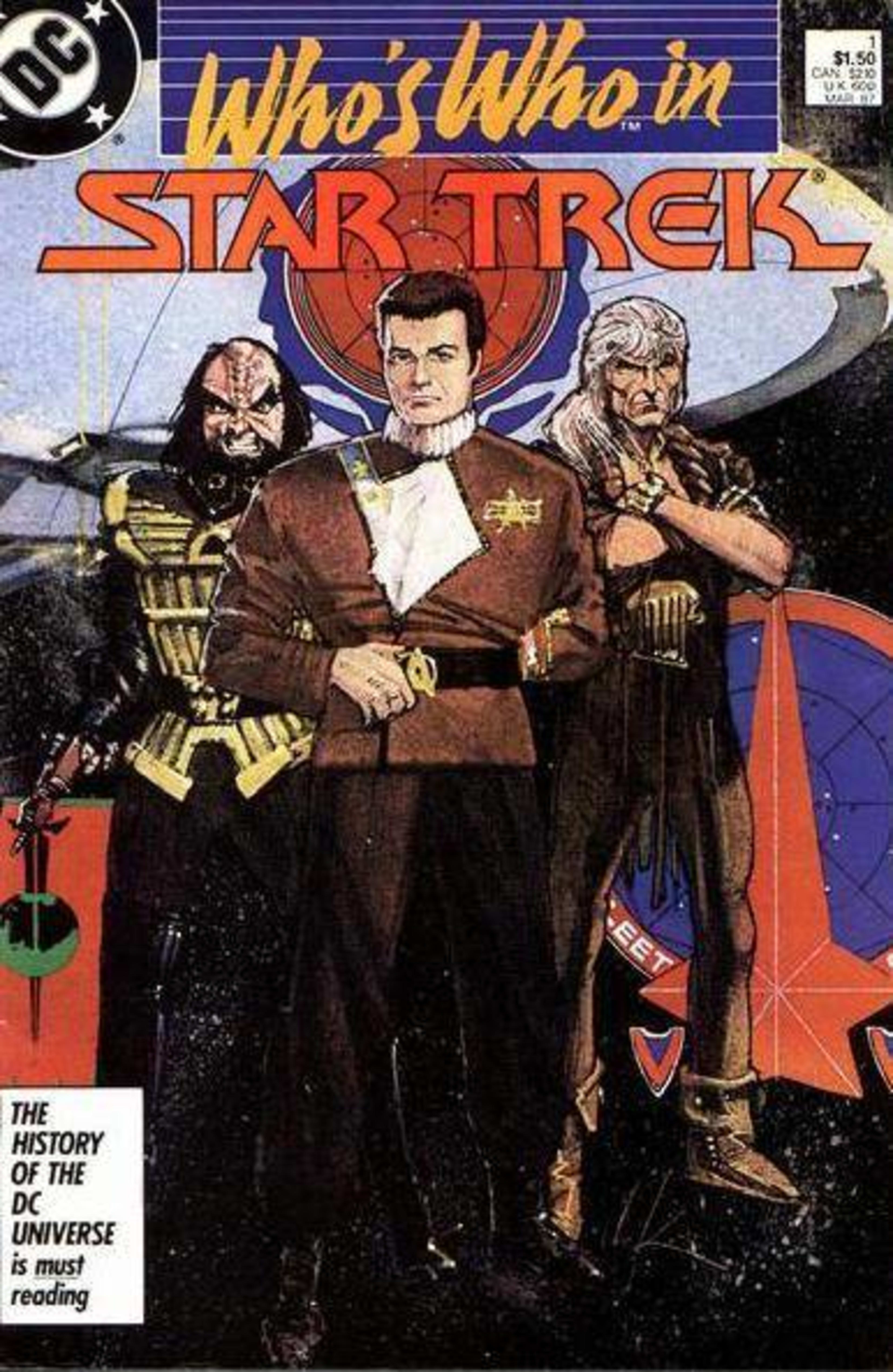 Who's Who in Star Trek cover — © DC Comics