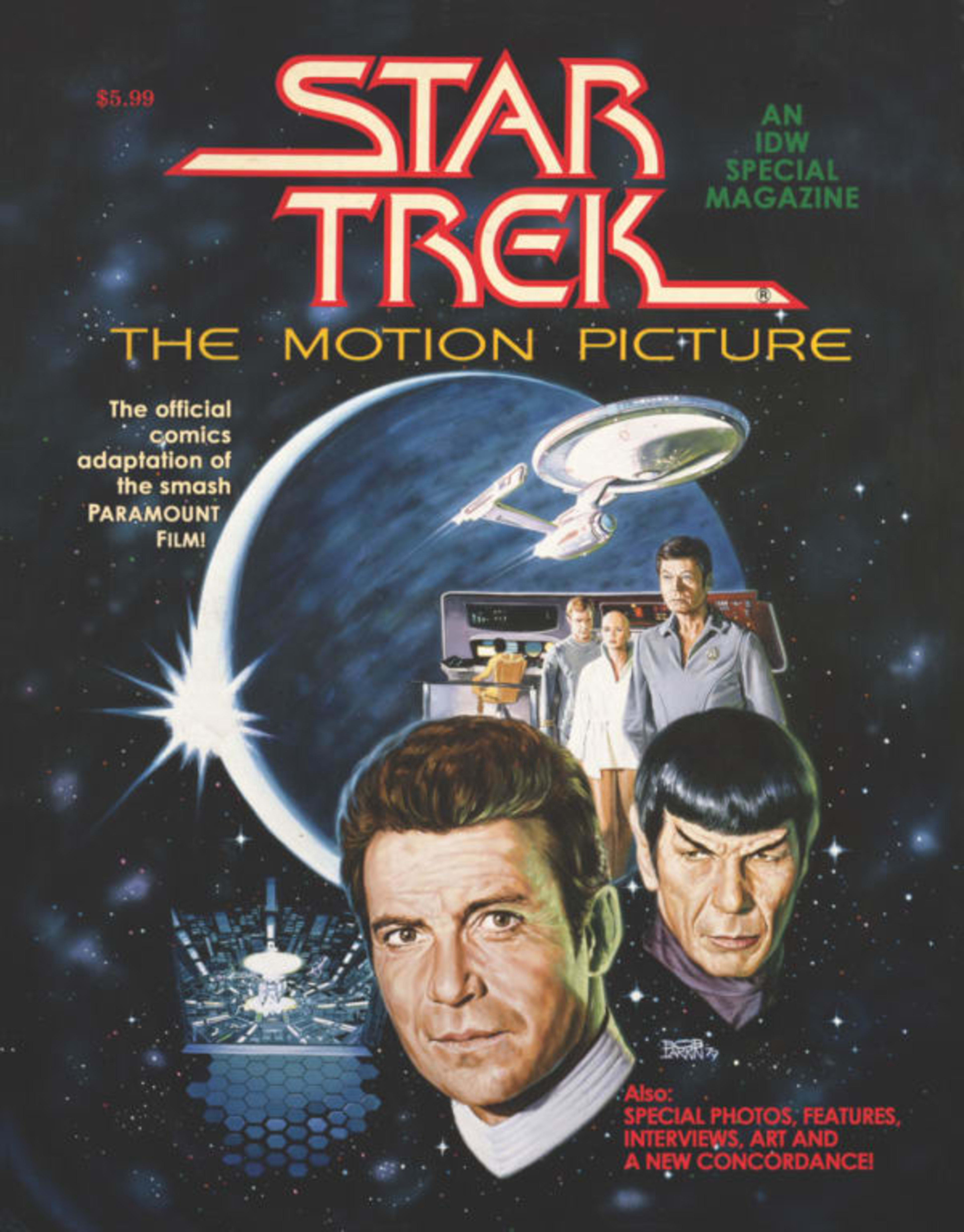 Star Trek: The Motion Picture Facsimile Edition cover — © IDW Publishing