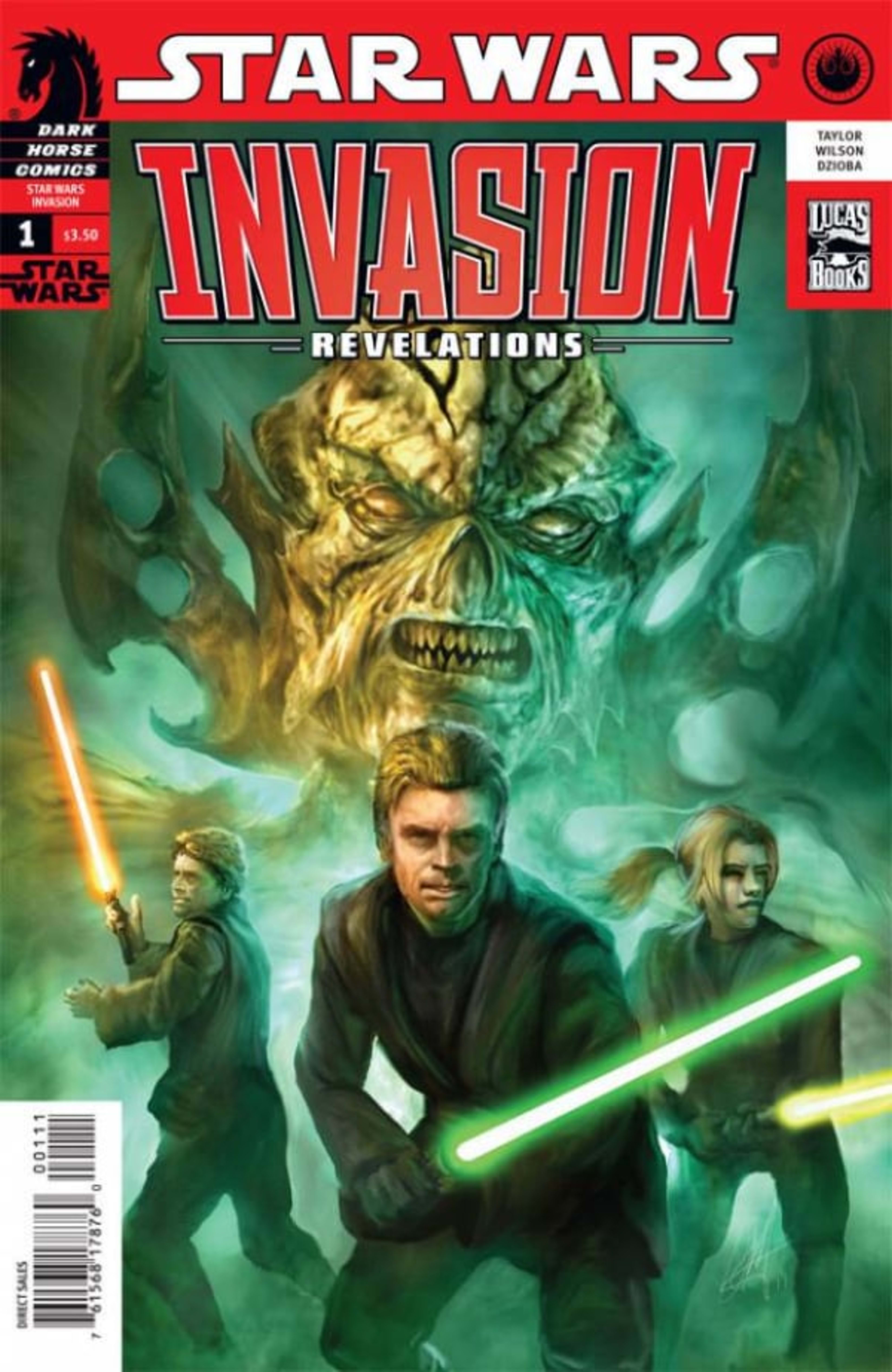 Star Wars: Invasion - Revelations cover — © Dark Horse Comics