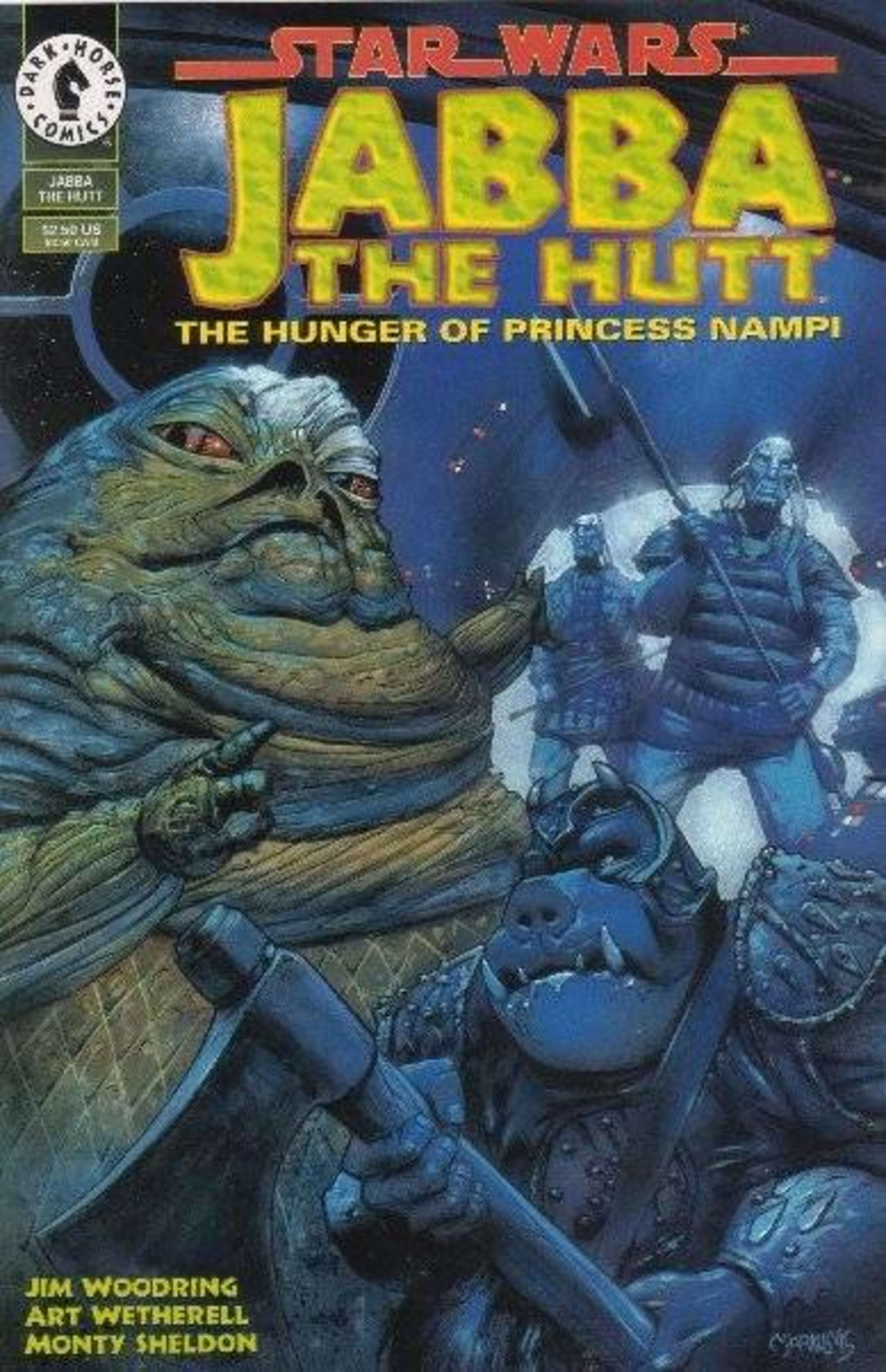 Star Wars: Jabba The Hutt: The Hunger of Princess Nampi cover — © Dark Horse Comics