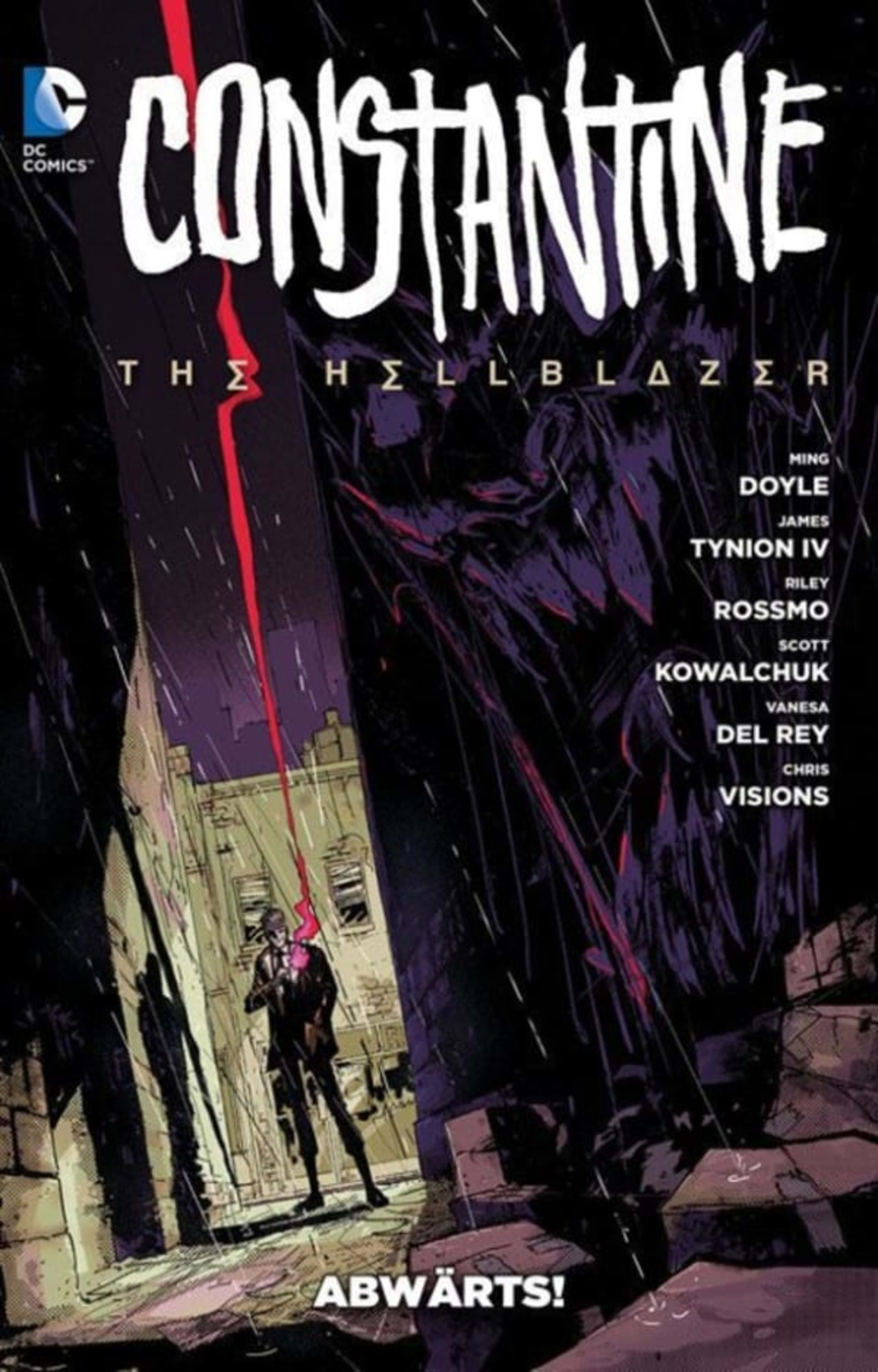 Constantine - The Hellblazer: Abwärts! cover — © Panini Verlag