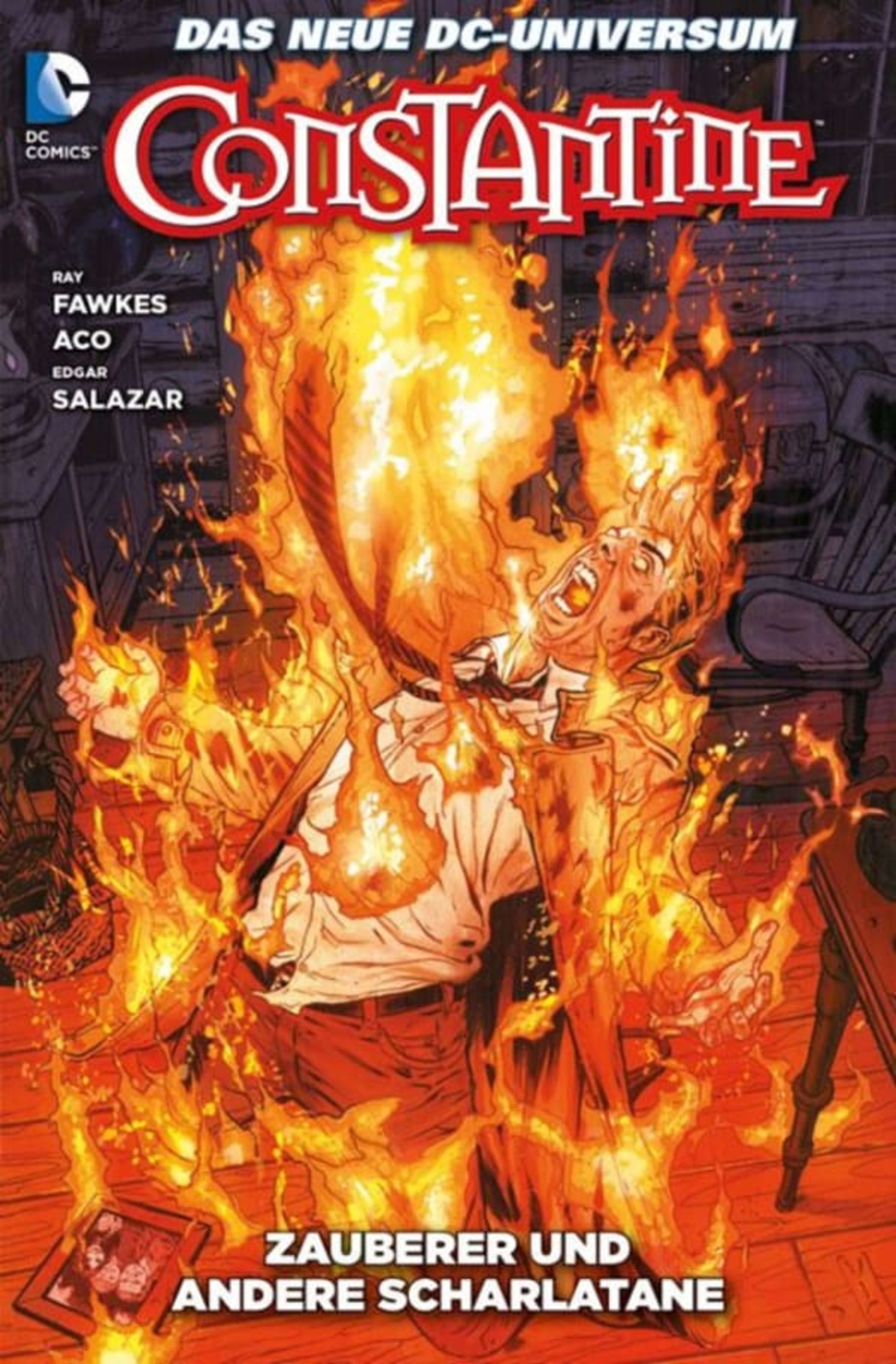 Constantine: Zauberer Und Andere Scharlatane cover — © Panini Verlag