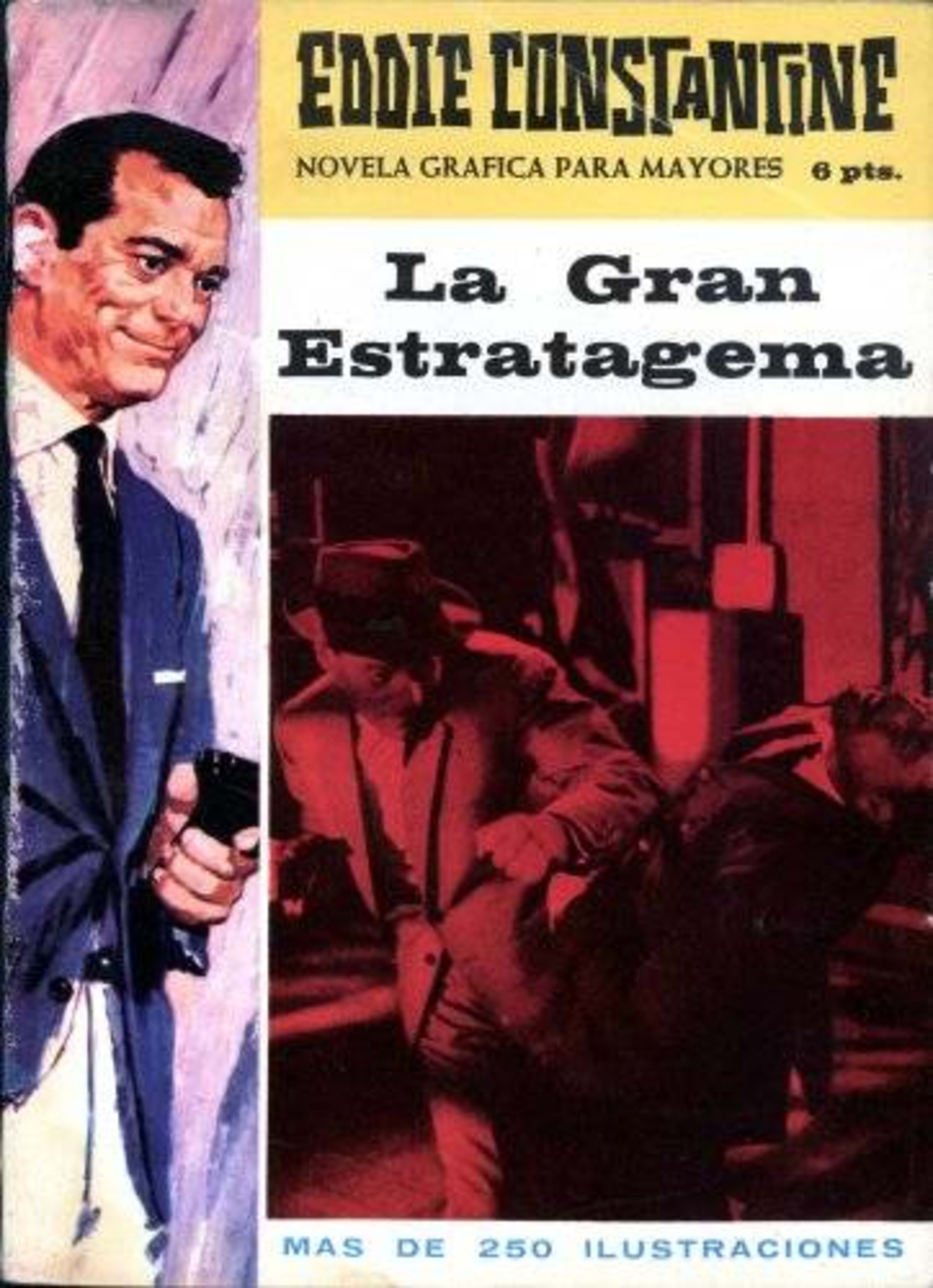 Eddie Constantine cover — © Semic Española de Ediciones