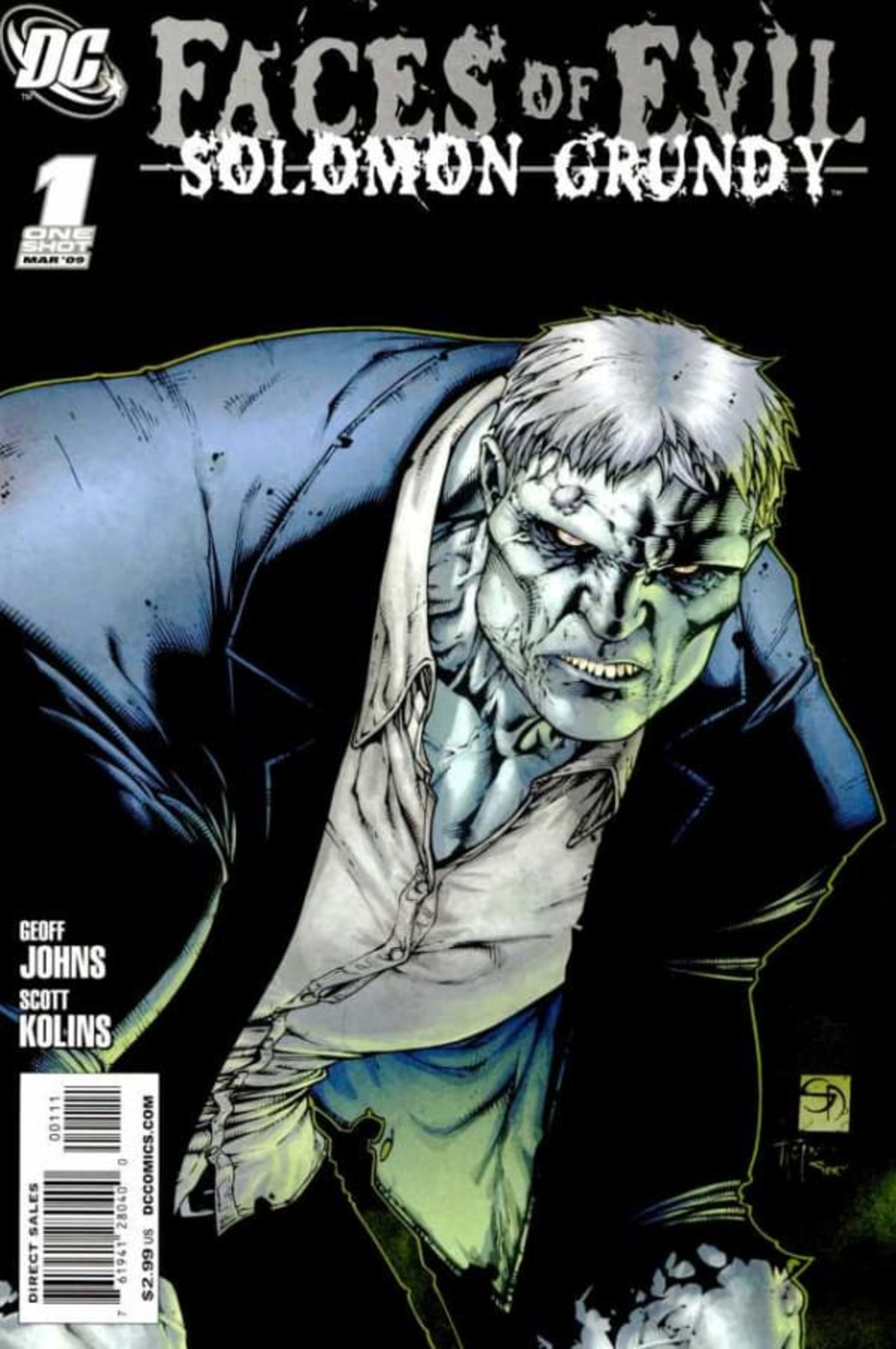 Faces of Evil: Solomon Grundy cover — © DC Comics