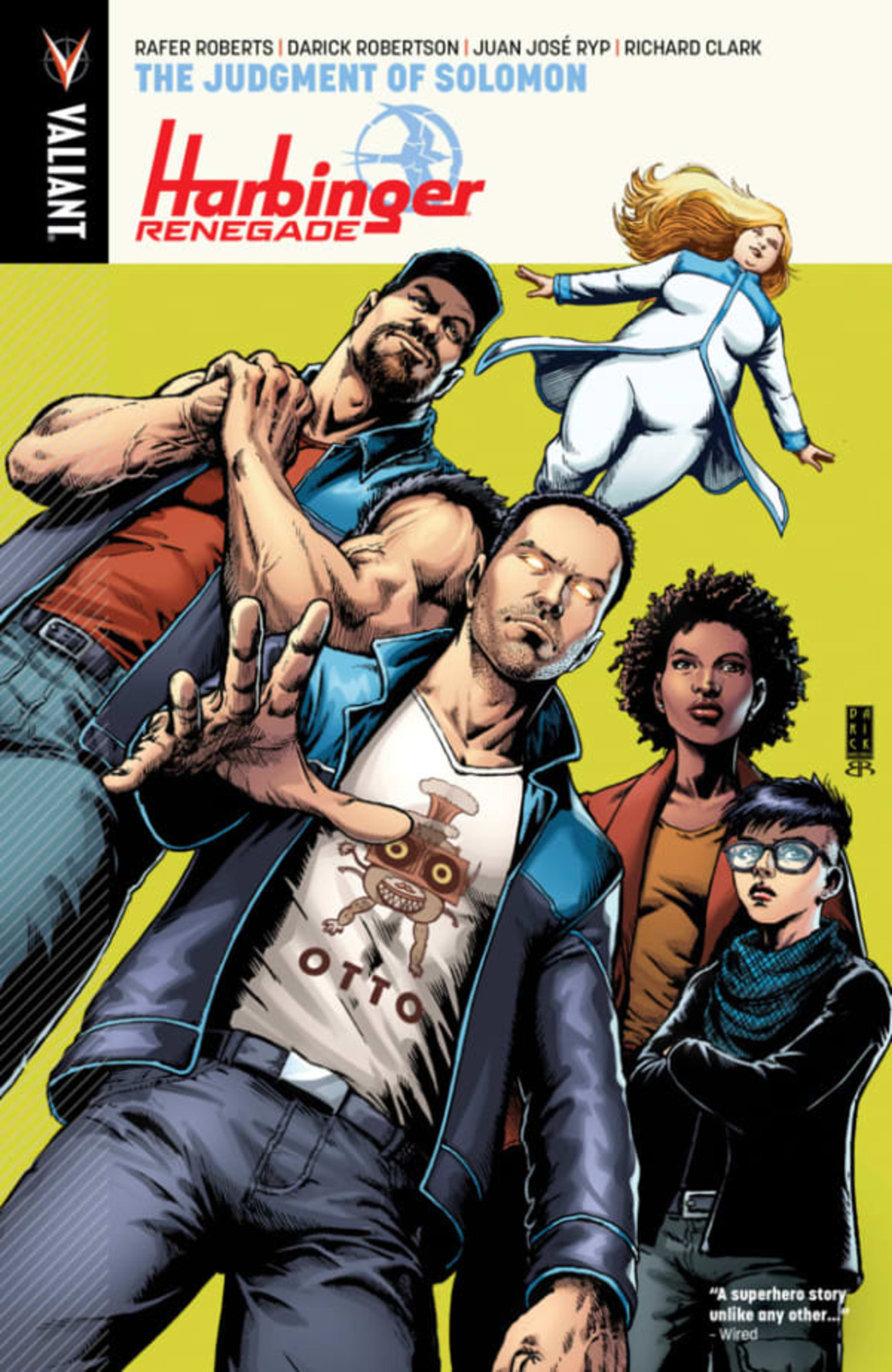 Harbinger Renegade: The Judgment of Solomon cover — © DMG/Valiant Entertainment