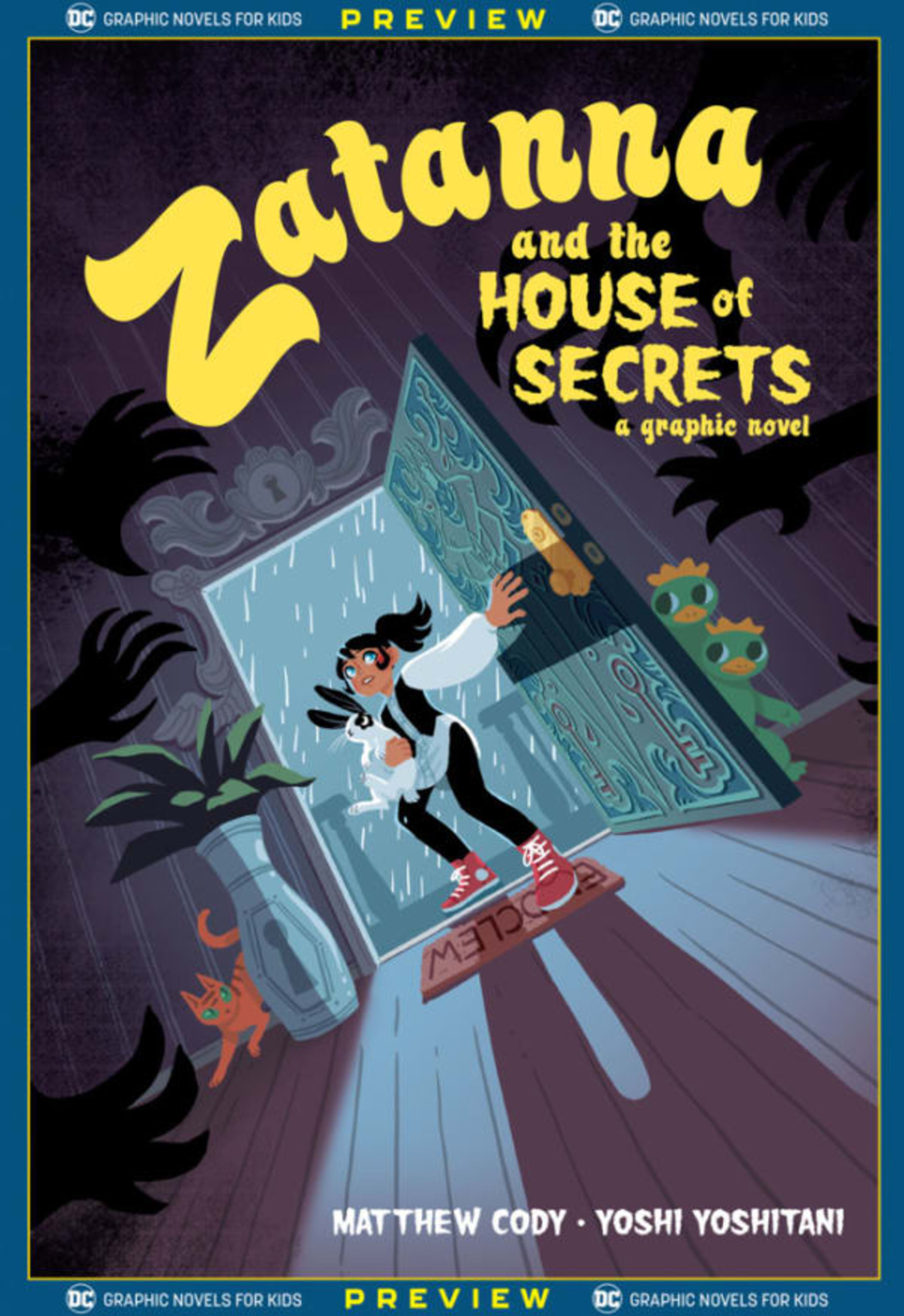 DC Graphic Novels for Kids Sneak Peeks: Zatanna and the House of Secrets cover — © DC Comics