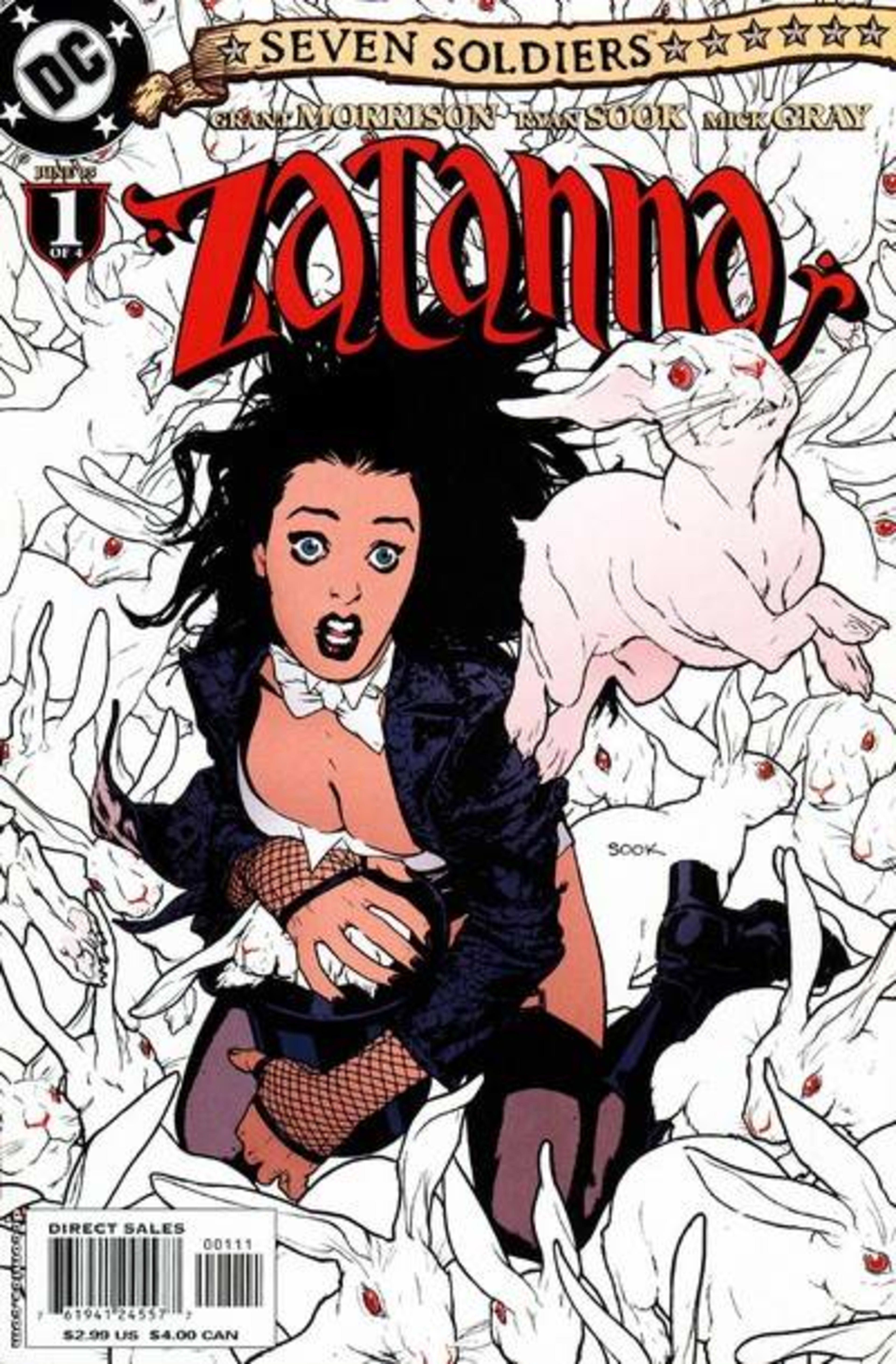 Seven Soldiers: Zatanna cover — © DC Comics