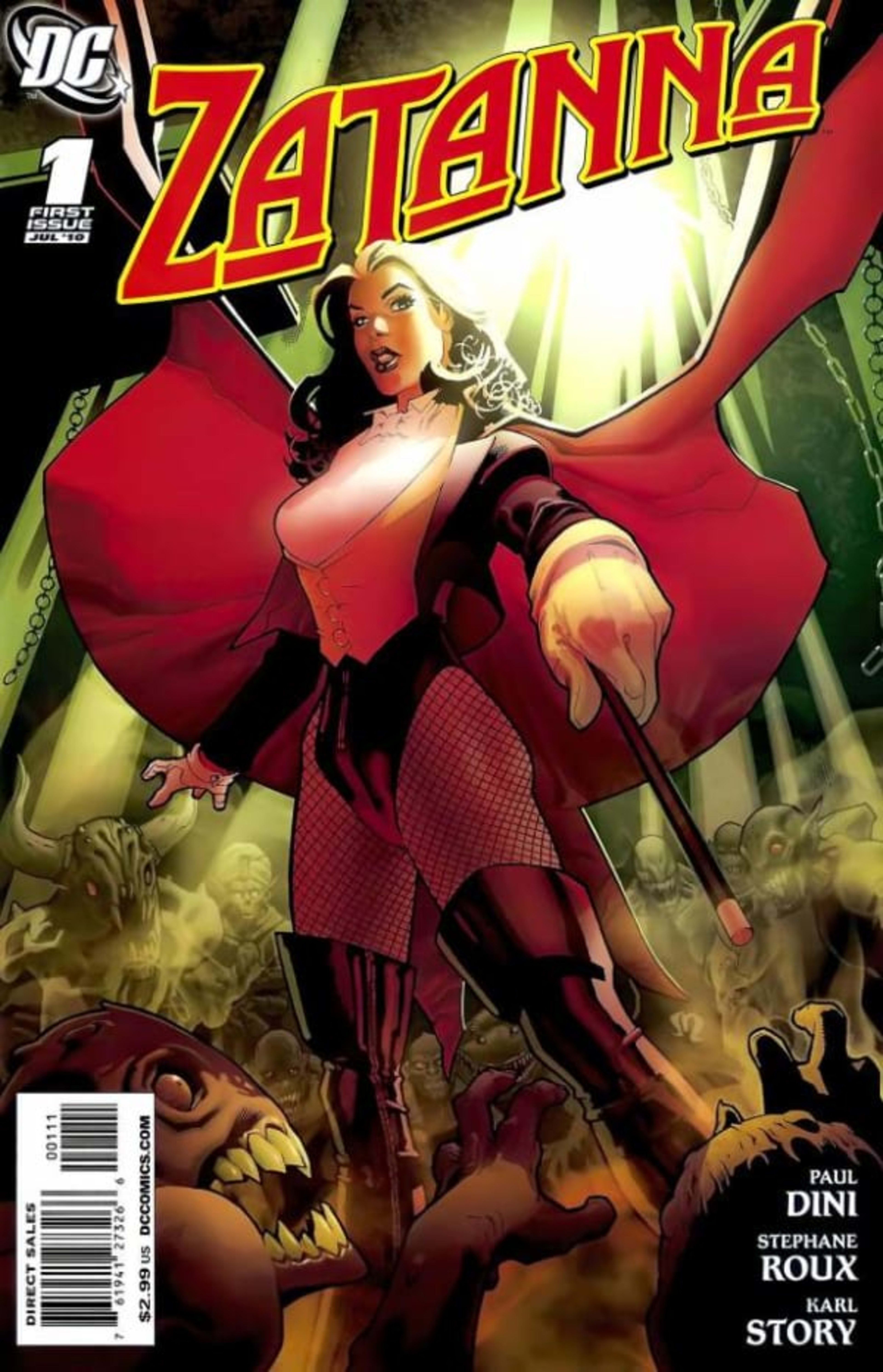 Zatanna cover — © DC Comics