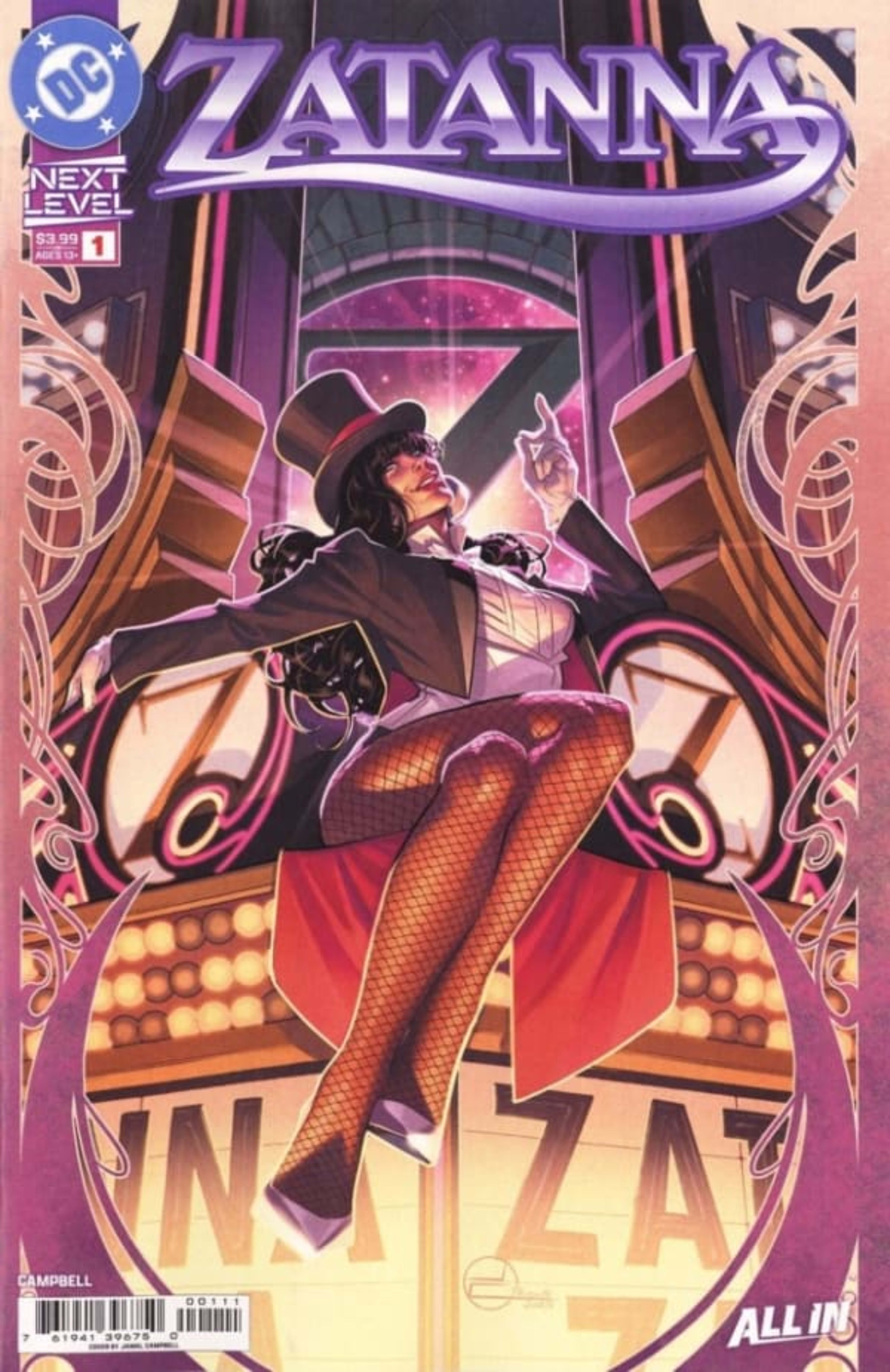 Zatanna cover — © DC Comics