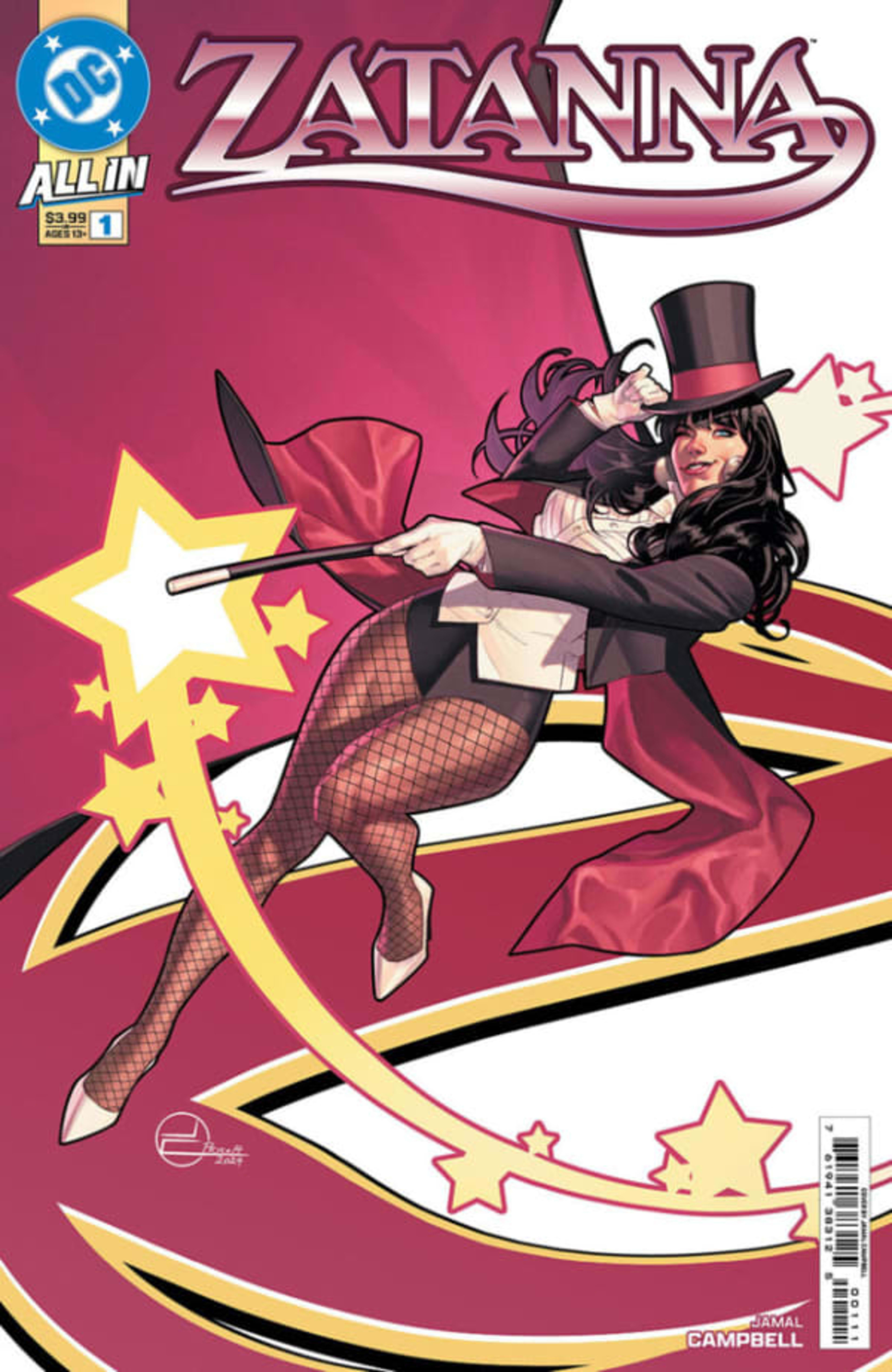 Zatanna cover — © DC Comics