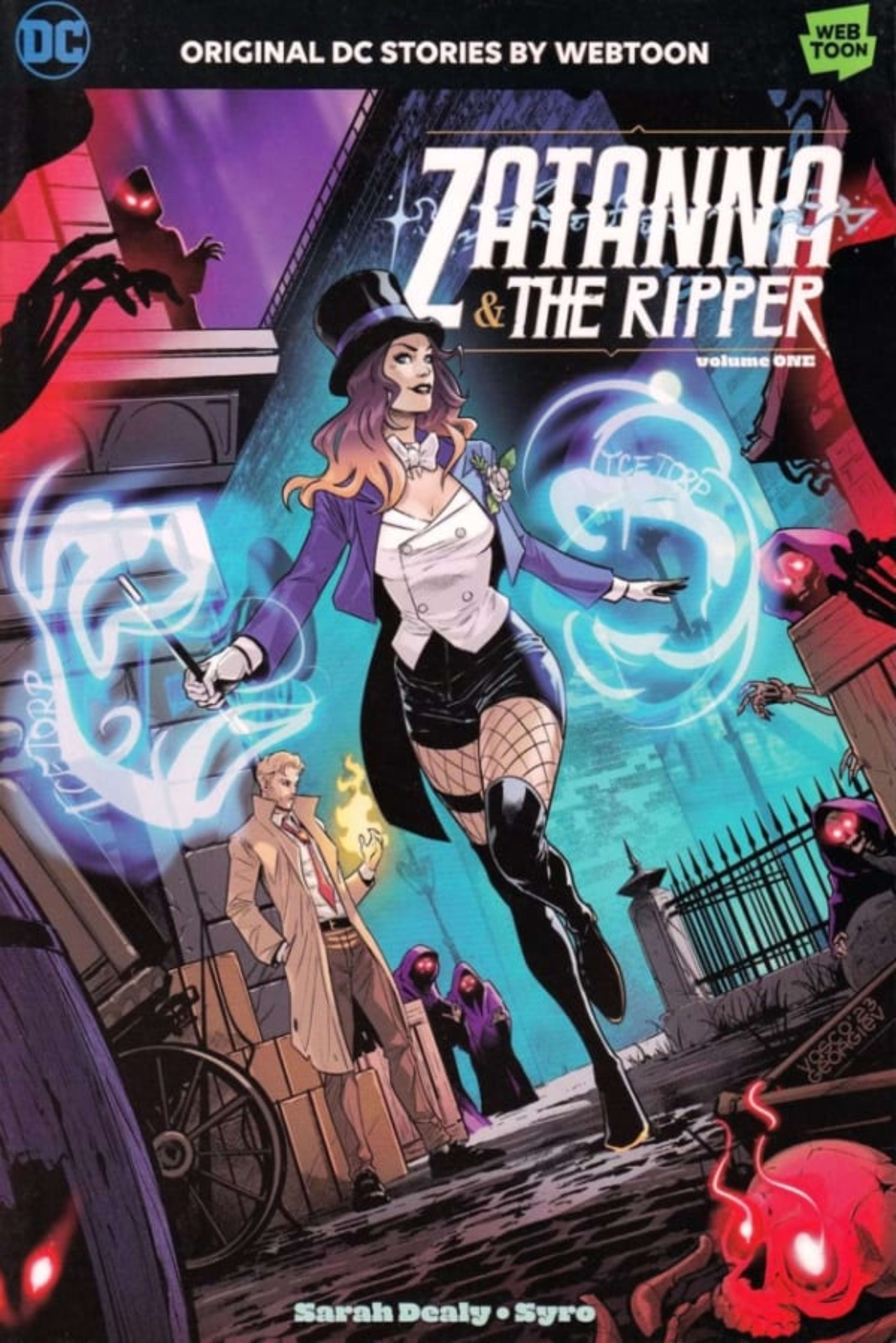 Zatanna & The Ripper cover — © DC Comics