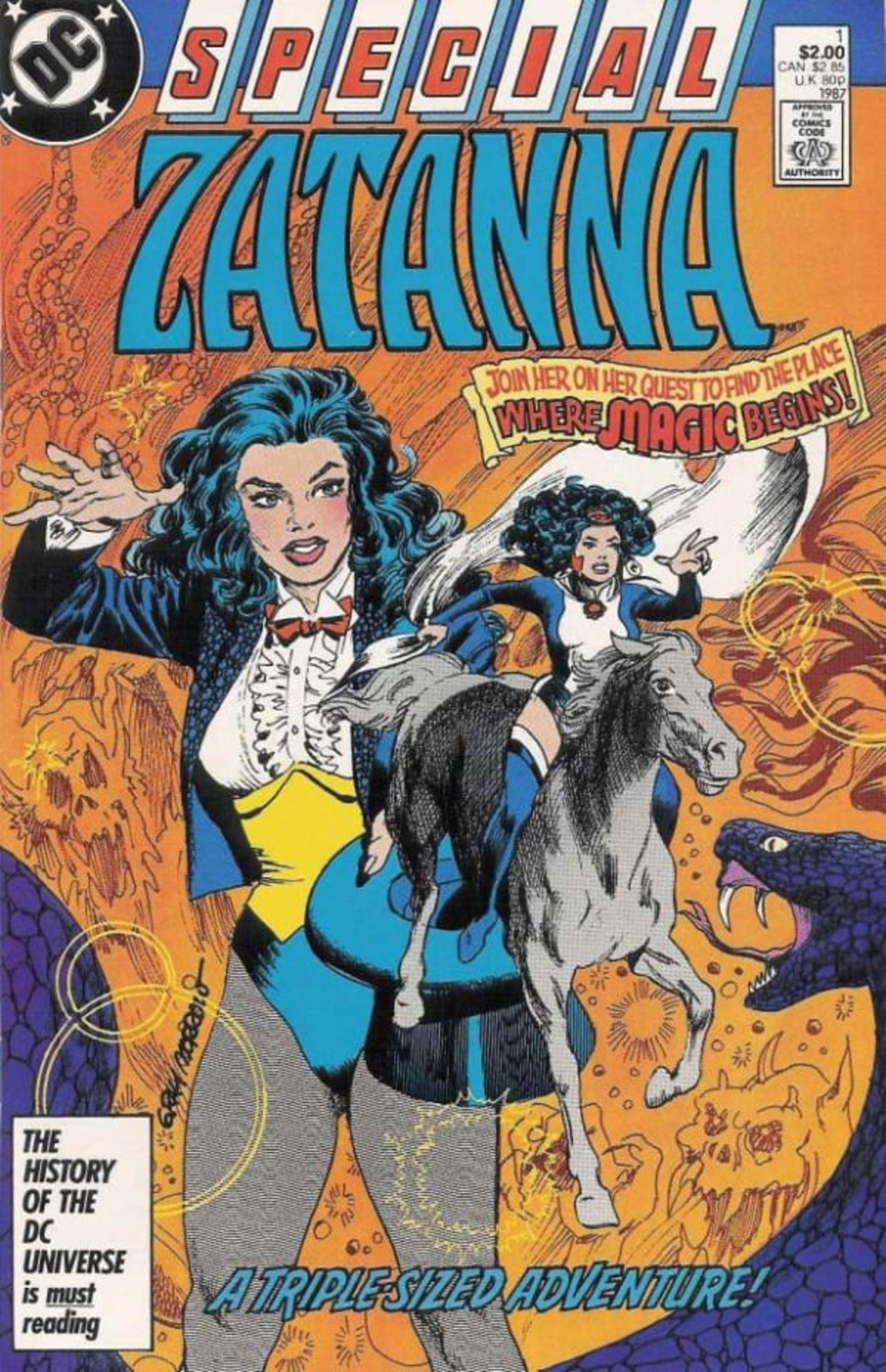 Zatanna Special cover — © DC Comics