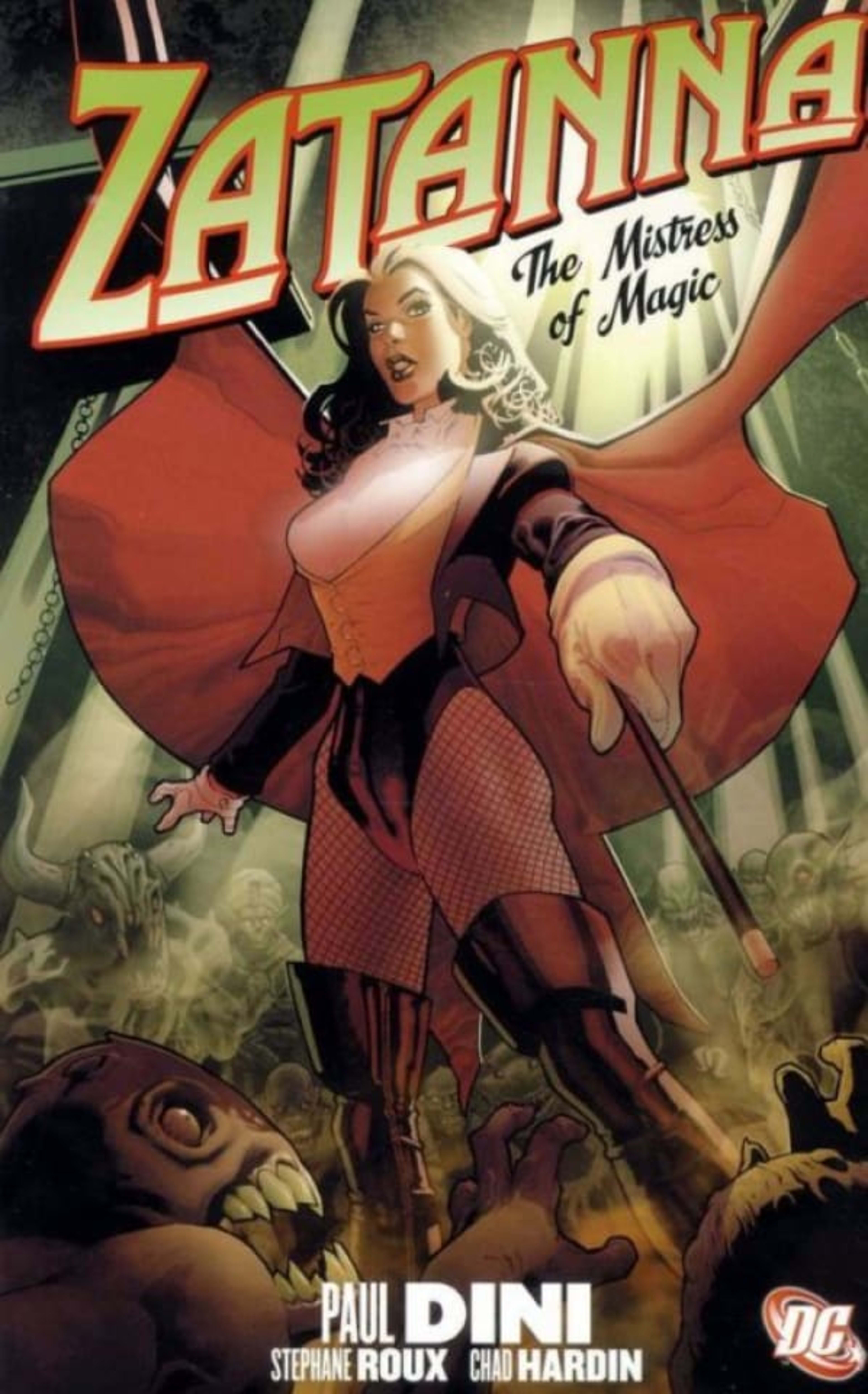 Zatanna: The Mistress of Magic cover — © DC Comics