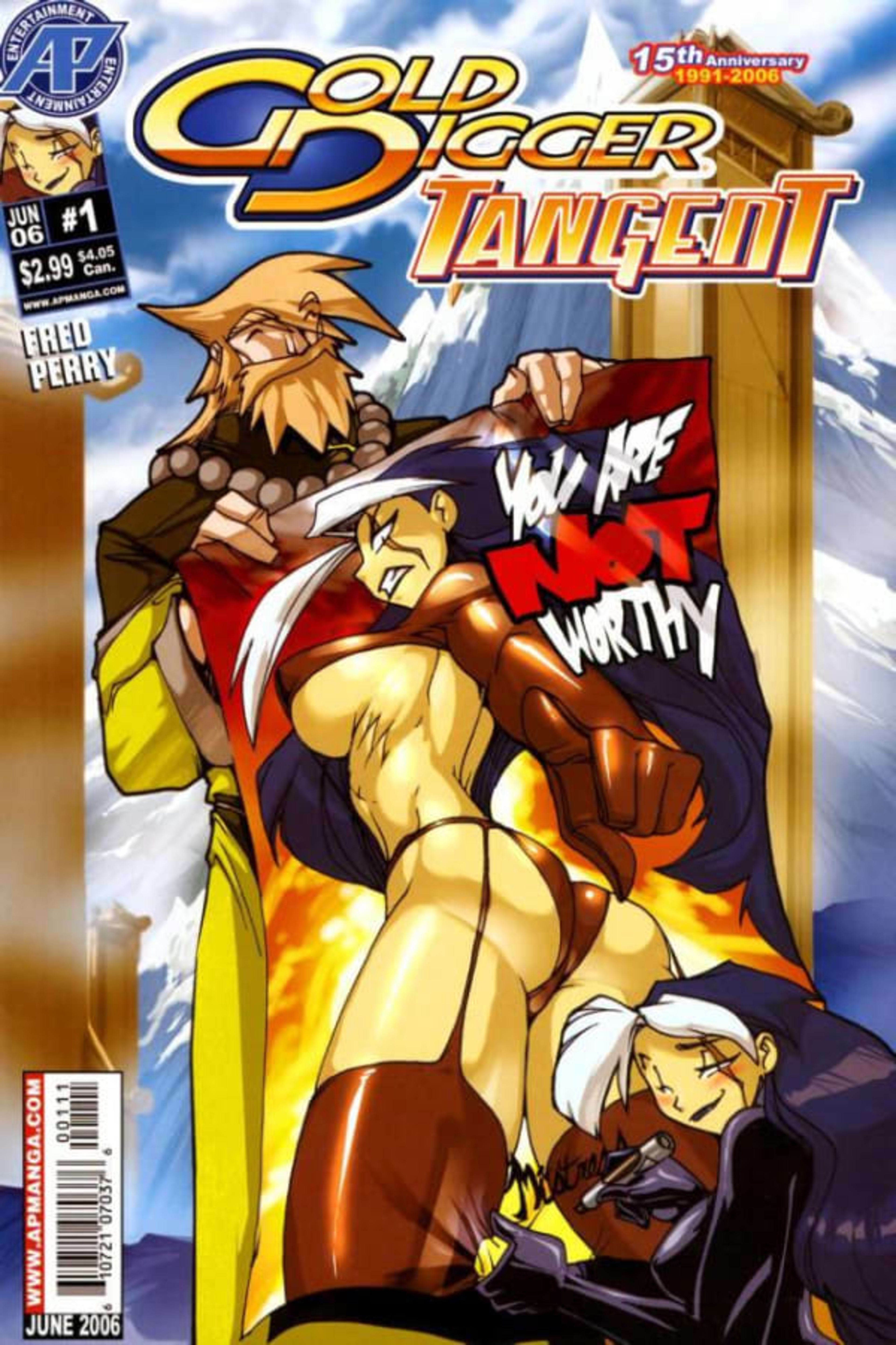 Gold Digger: Tangent cover — © Antarctic Press