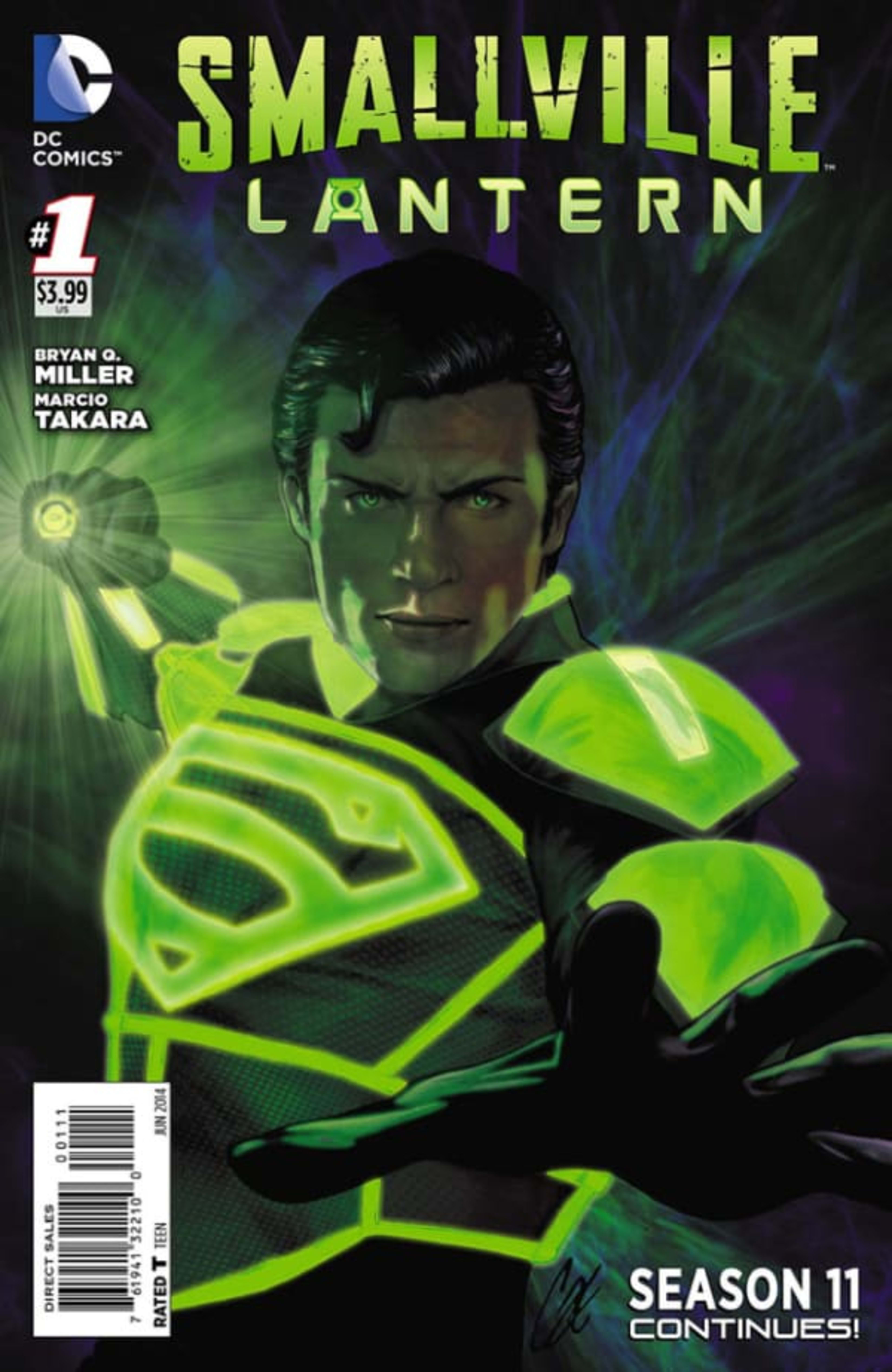 Smallville: Lantern cover — © DC Comics