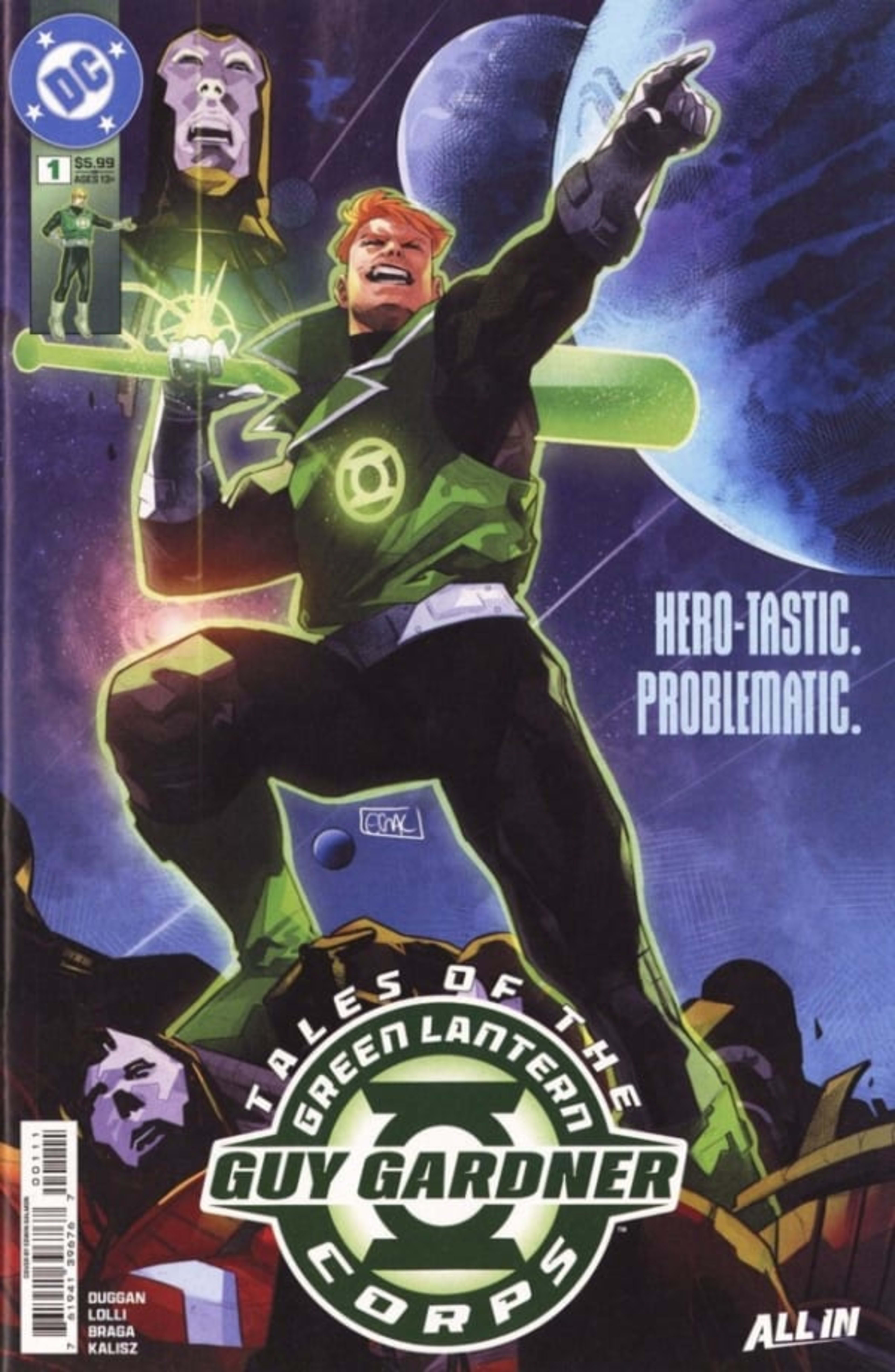 Tales of the Green Lantern Corps: Guy Gardner cover — © DC Comics
