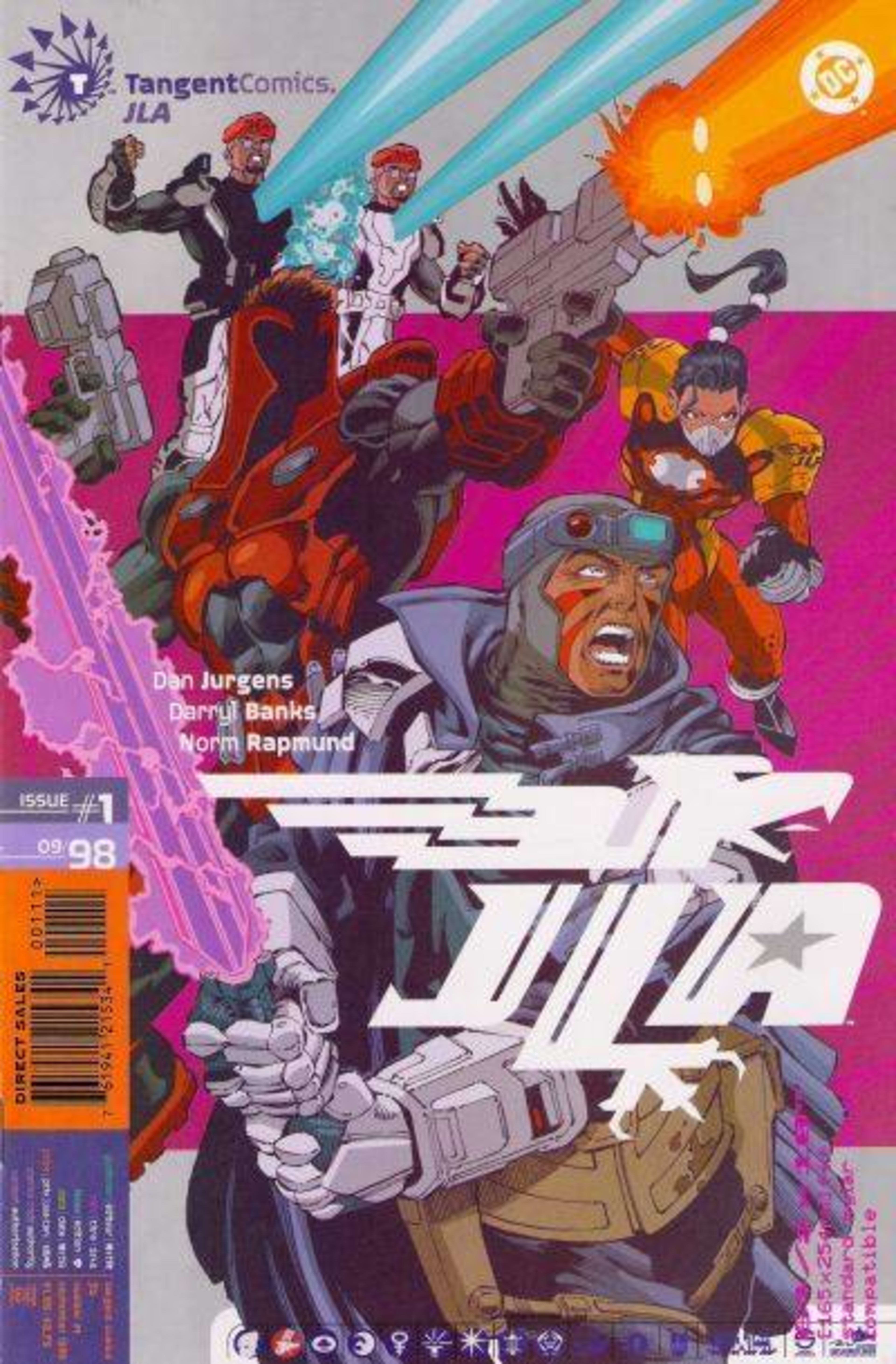 Tangent Comics/ JLA cover — © DC Comics