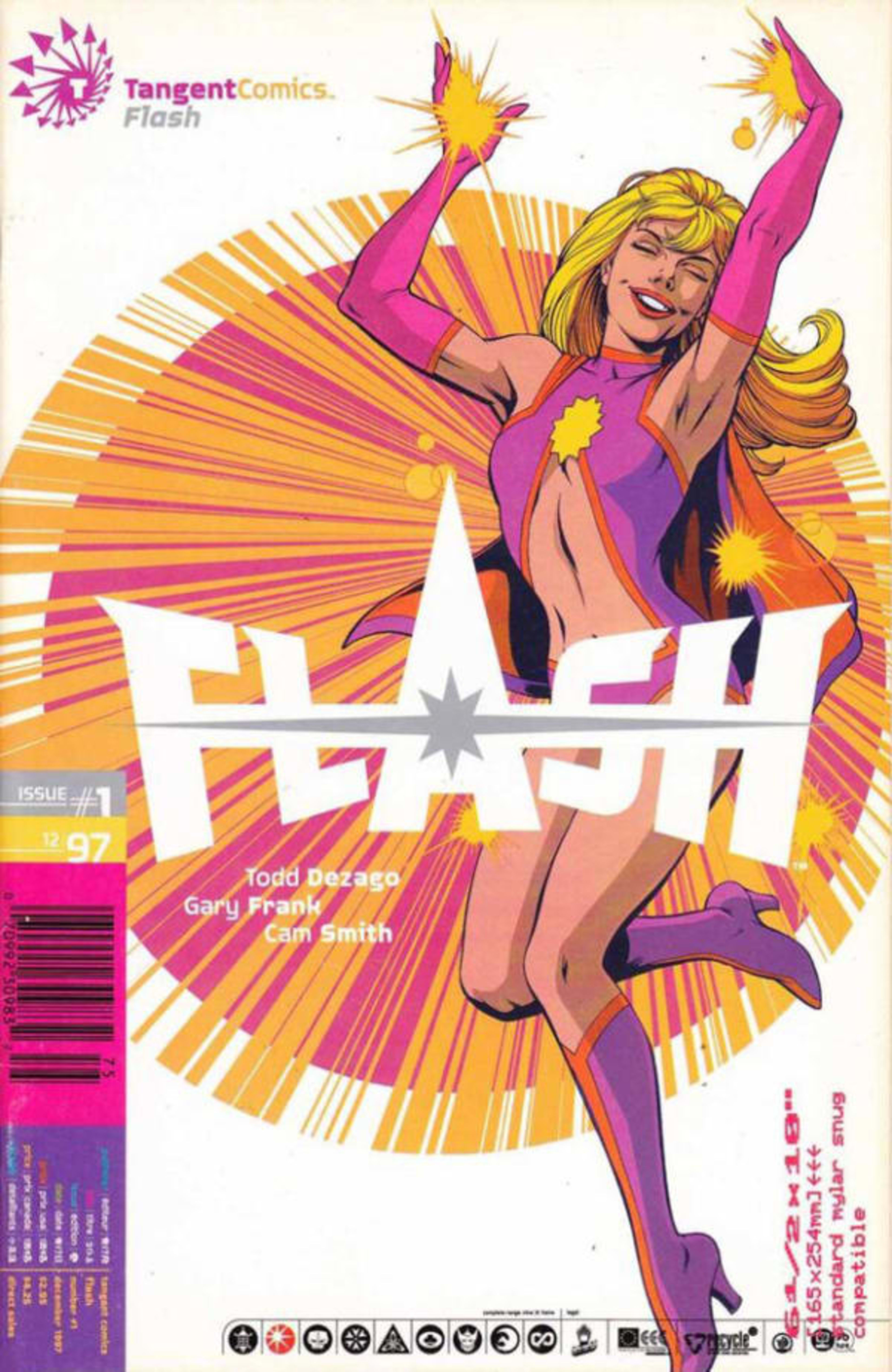 Tangent Comics/ The Flash cover — © DC Comics