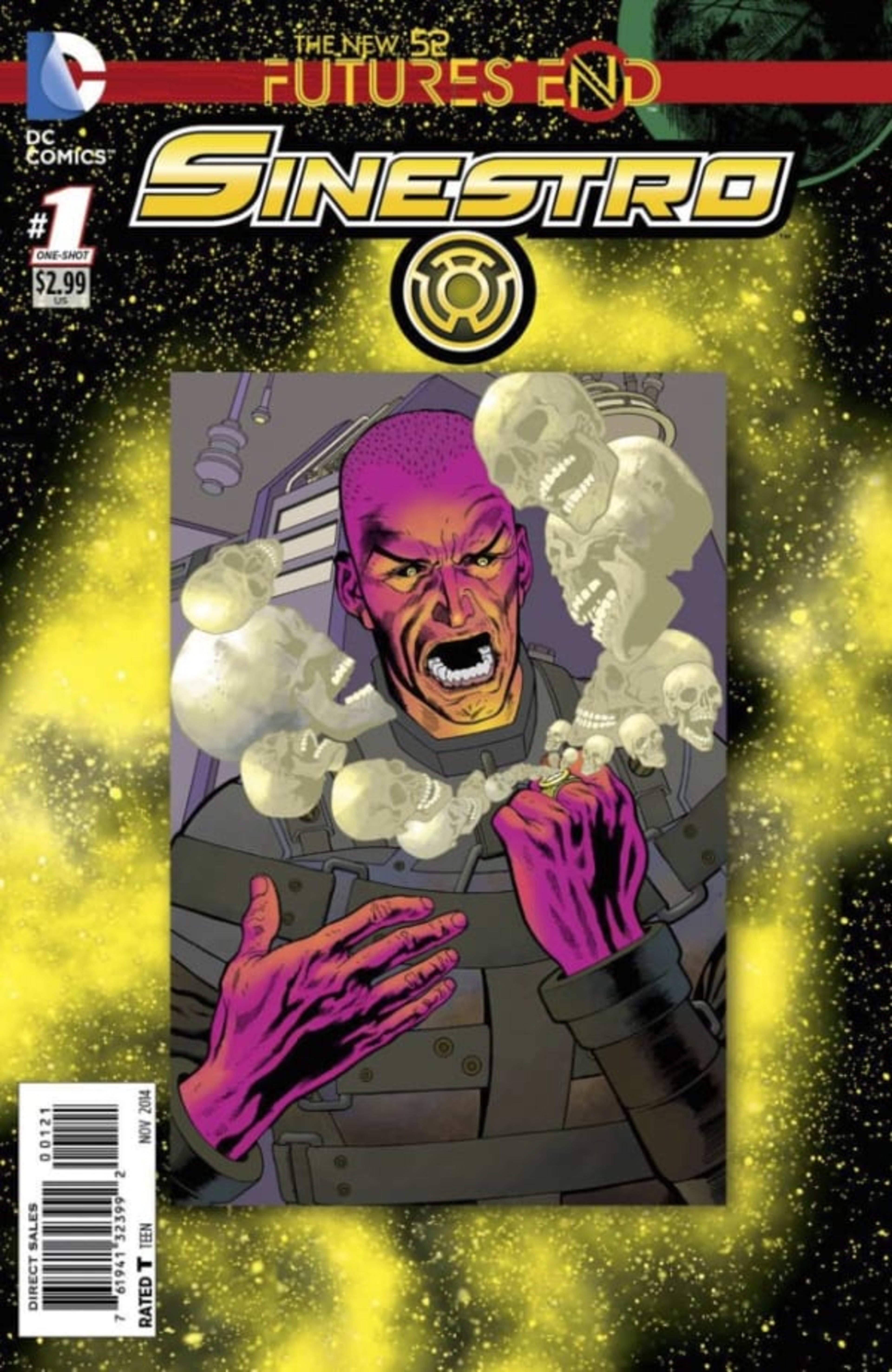 Sinestro: Futures End cover — © DC Comics