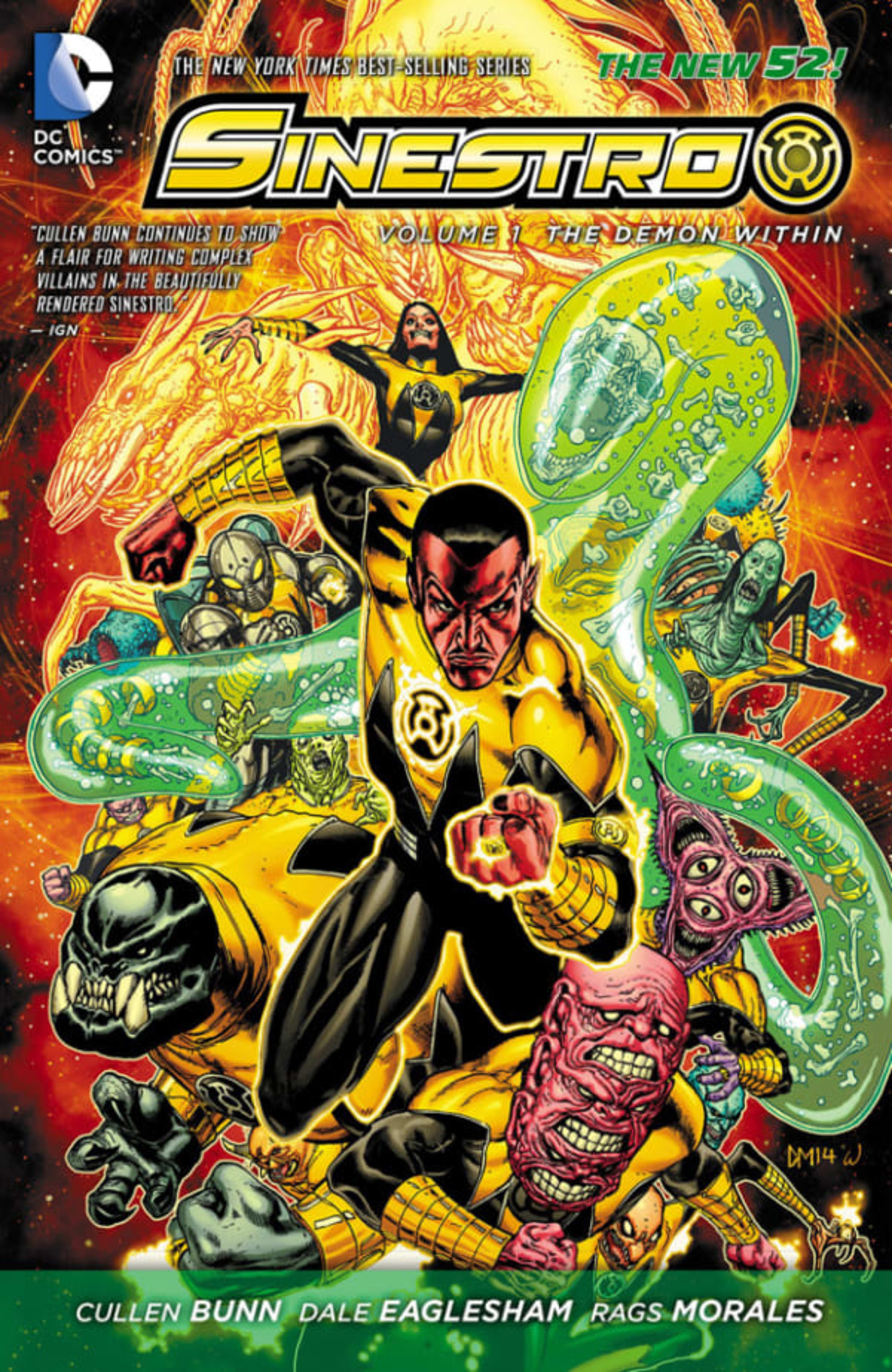 Sinestro: The Demon Within cover — © DC Comics